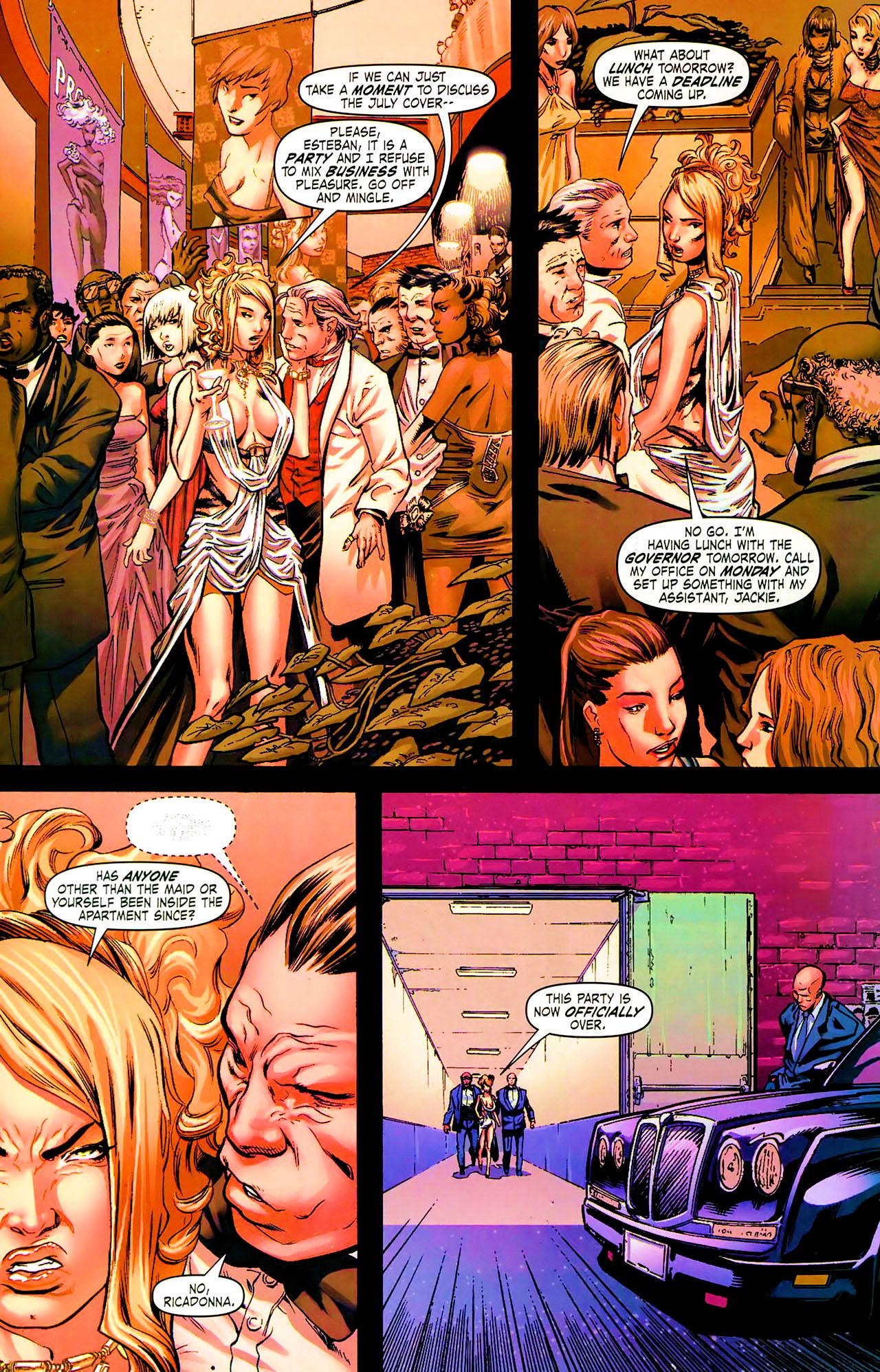 Read online Daughters of the Dragon comic -  Issue #1 - 15