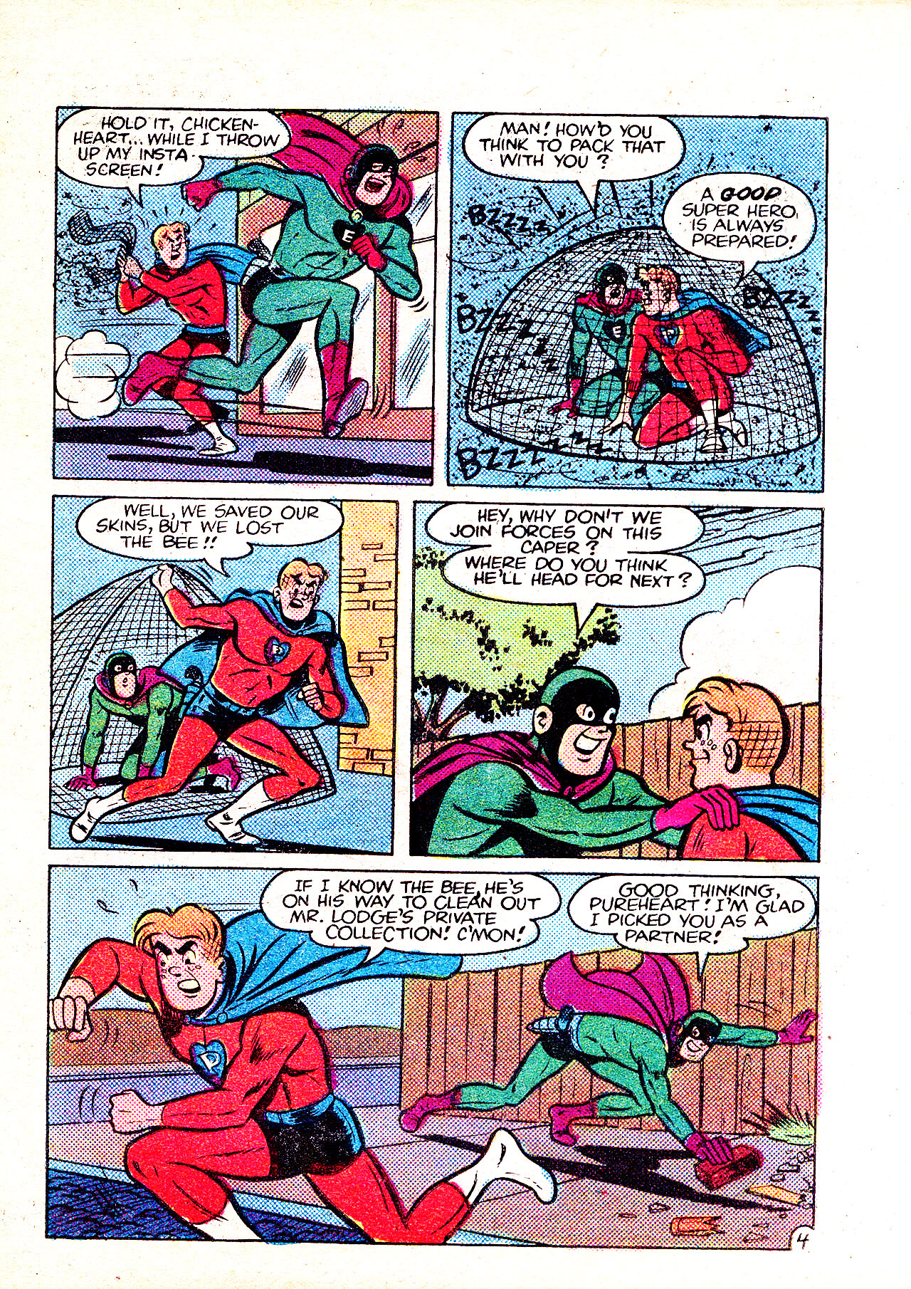 Read online Captain Hero Comics Digest Magazine comic -  Issue # TPB - 54