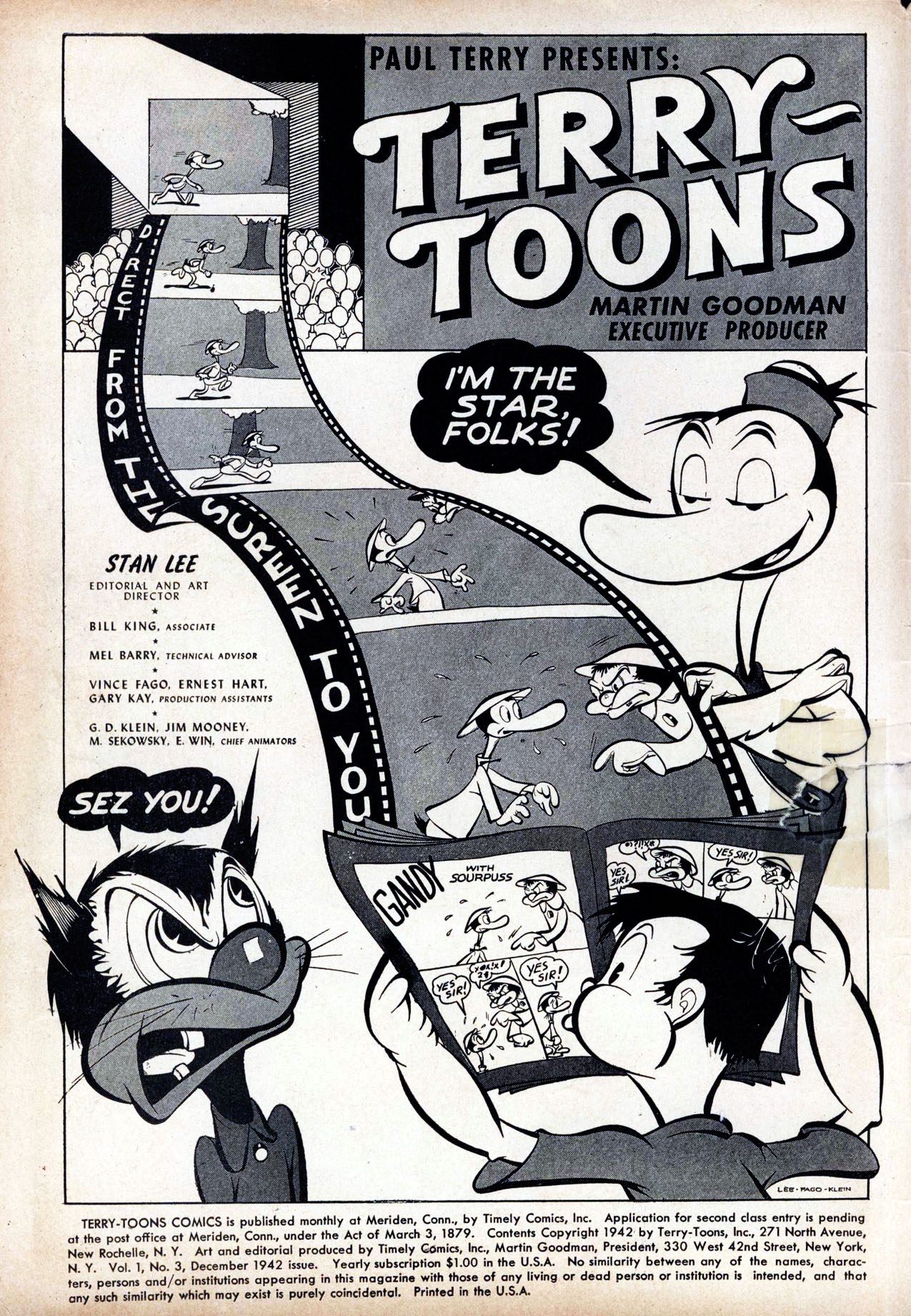 Read online Terry-Toons Comics comic -  Issue #3 - 2