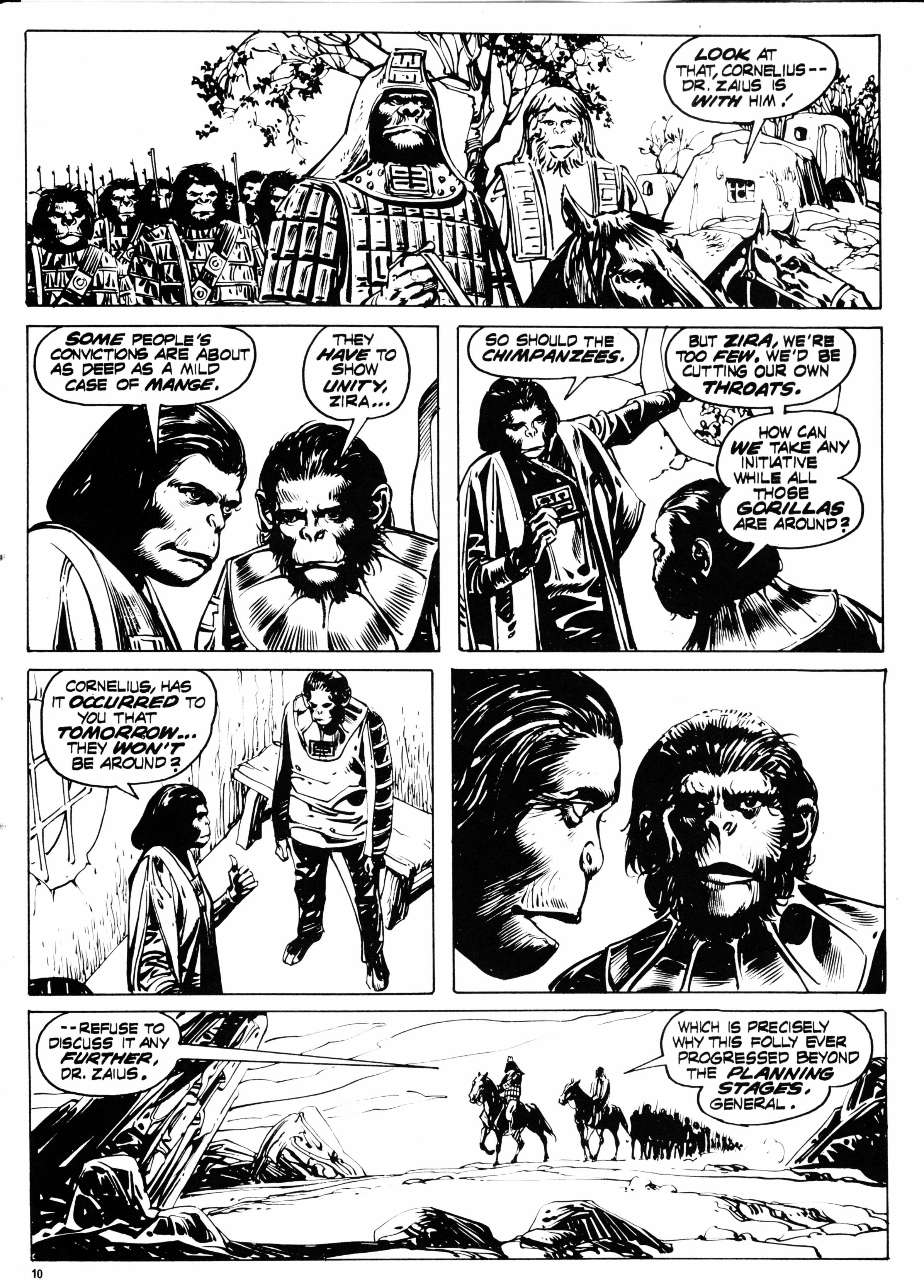 Read online Planet of the Apes (1974) comic -  Issue #42 - 10