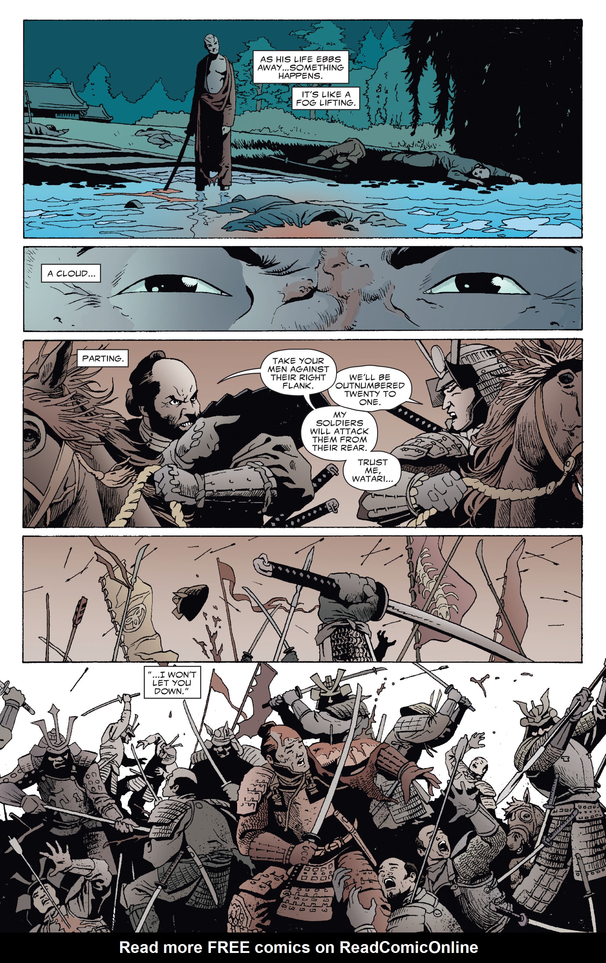 Read online 5 Ronin (2011) comic -  Issue #5 - 17