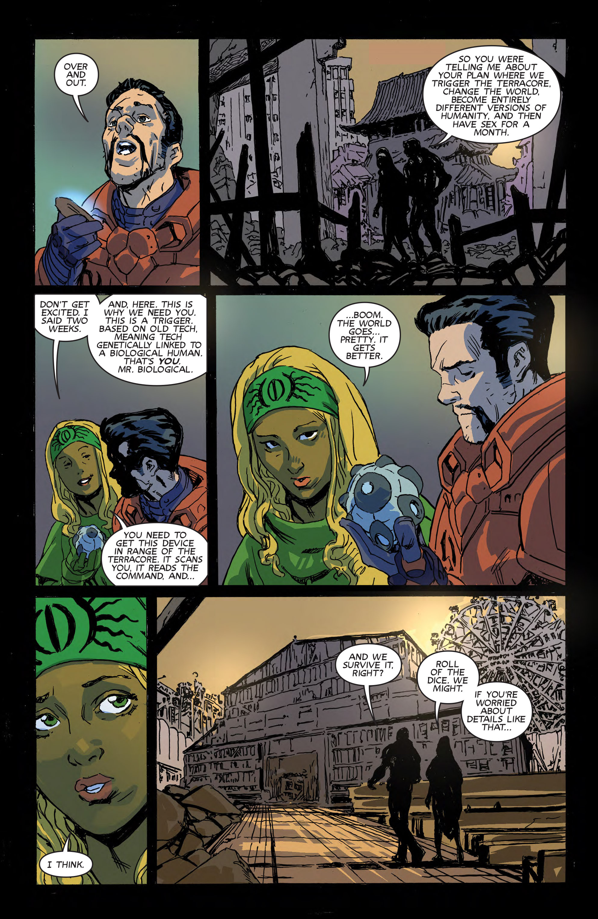 Read online Famous Monsters Presents: Bornhome comic -  Issue #4 - 15