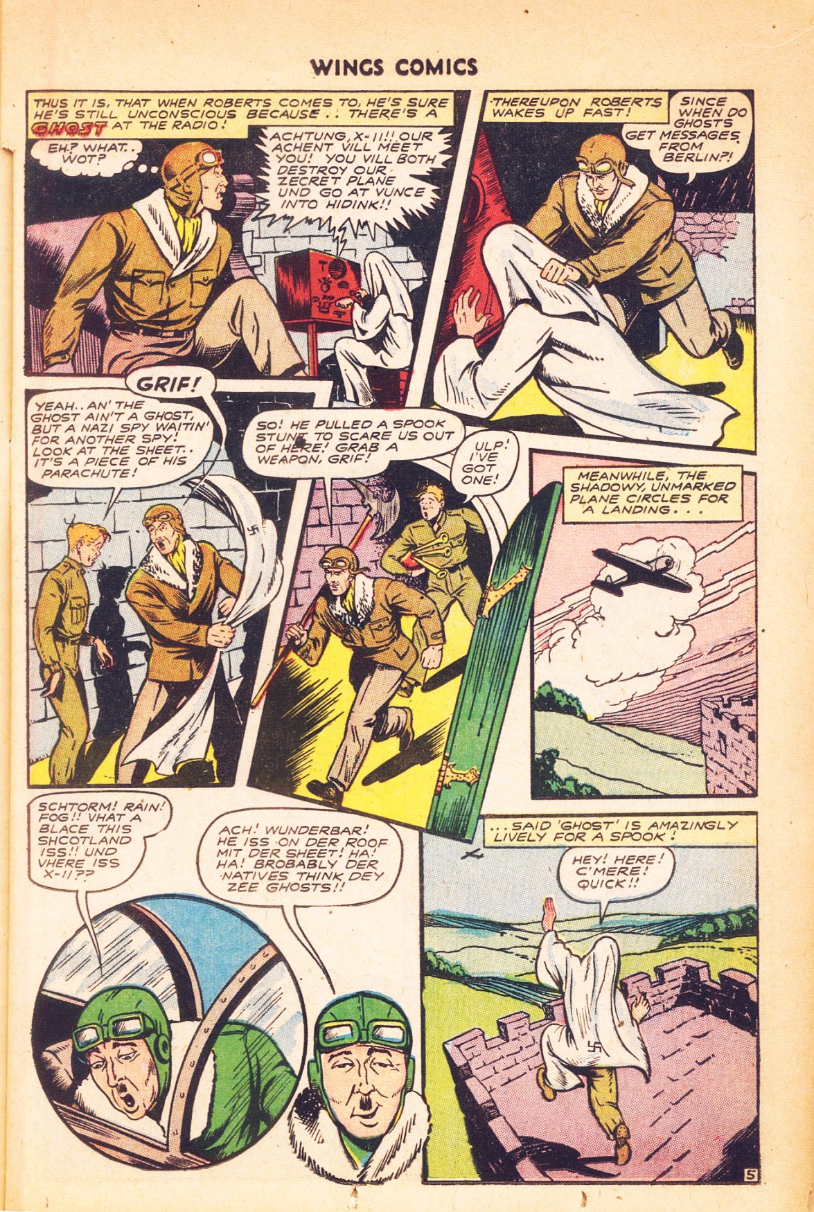 Read online Wings Comics comic -  Issue #55 - 17