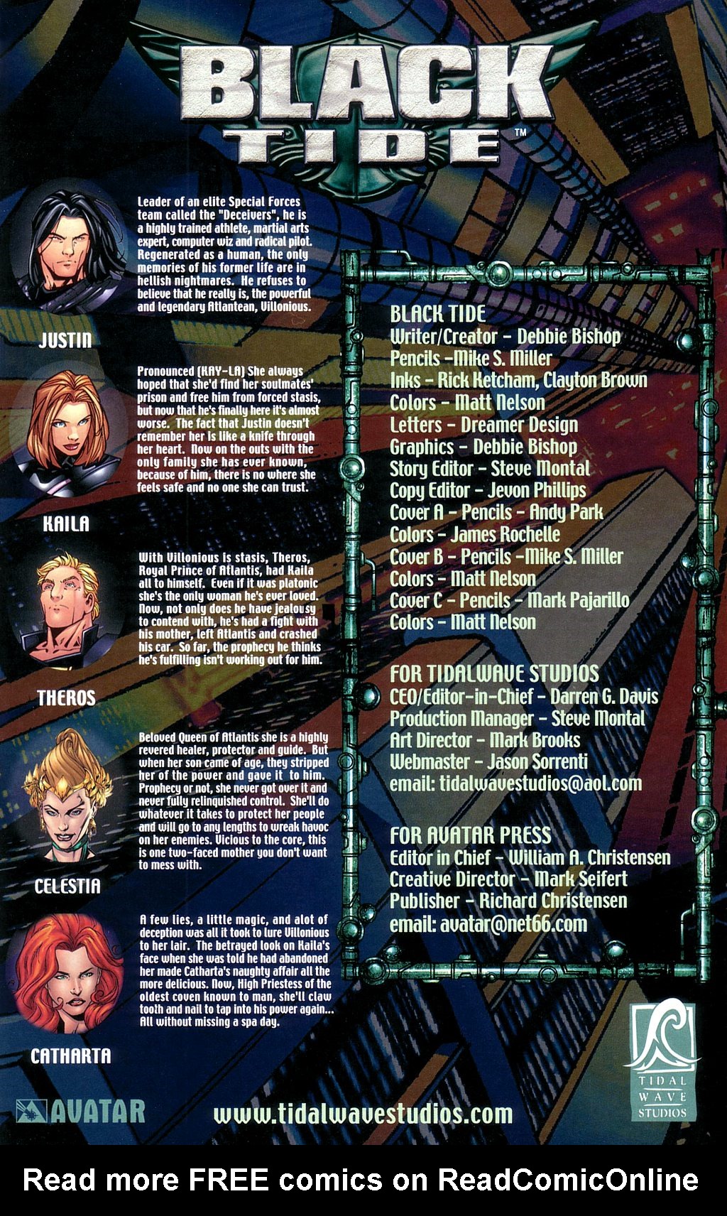 Read online Black Tide (2002) comic -  Issue #1 - 4