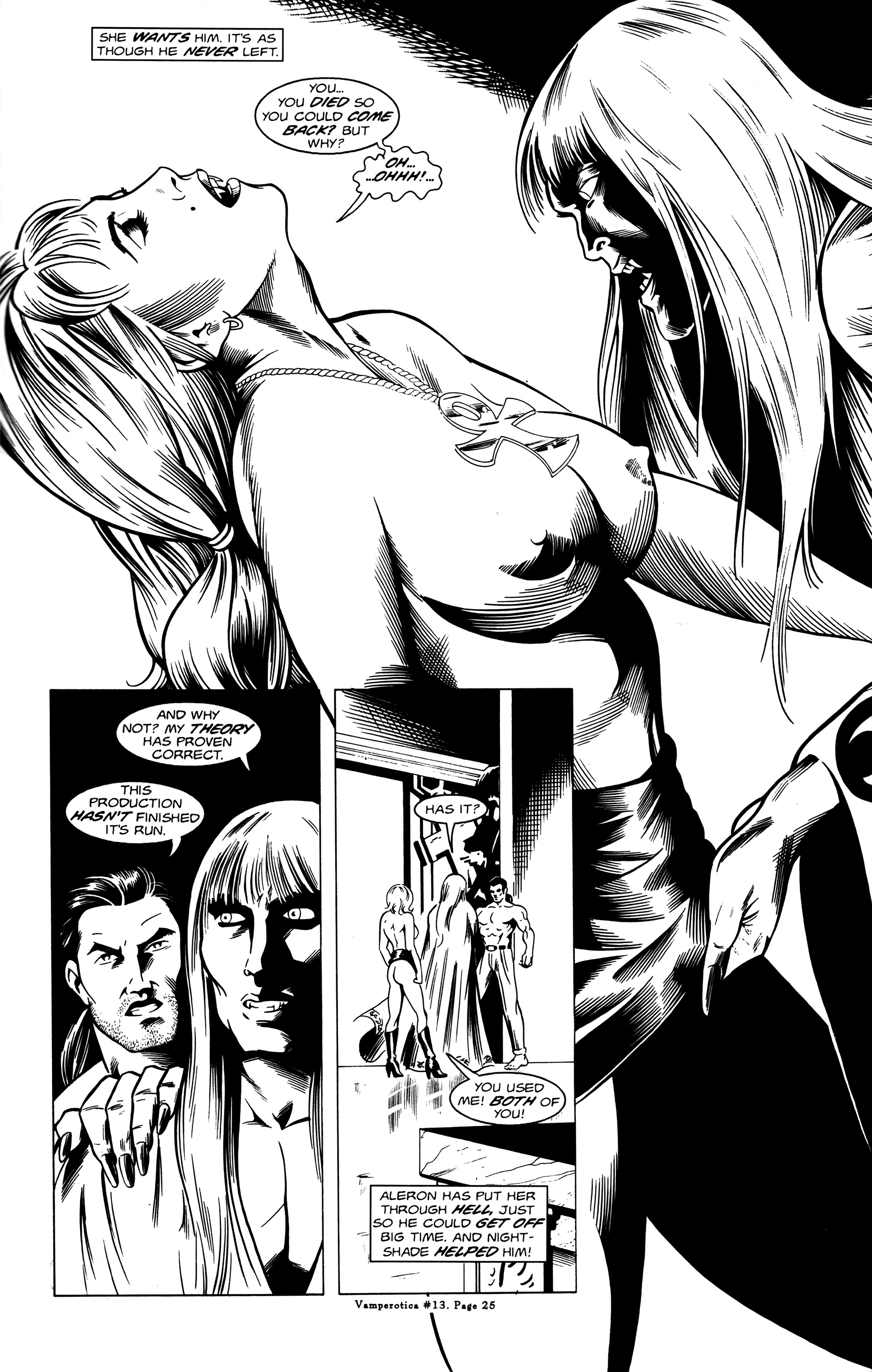 Read online Vamperotica comic -  Issue #13 - 27