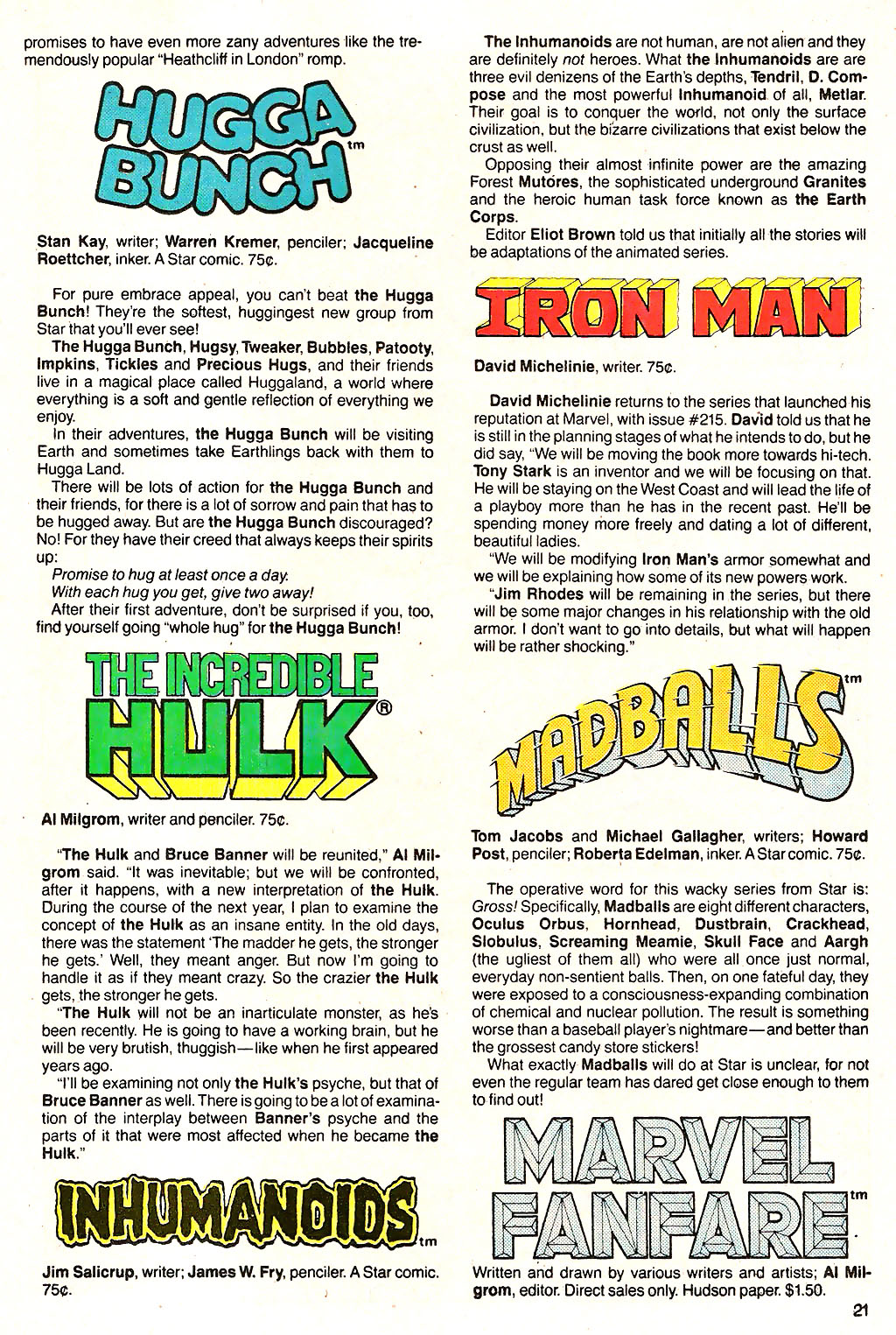 Read online Marvel Age comic -  Issue # _Annual 2 - 23