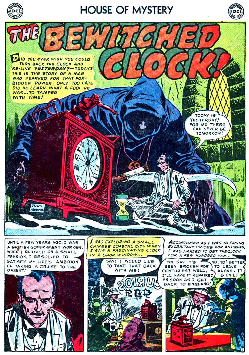 Read online House of Mystery (1951) comic -  Issue #11 - 11
