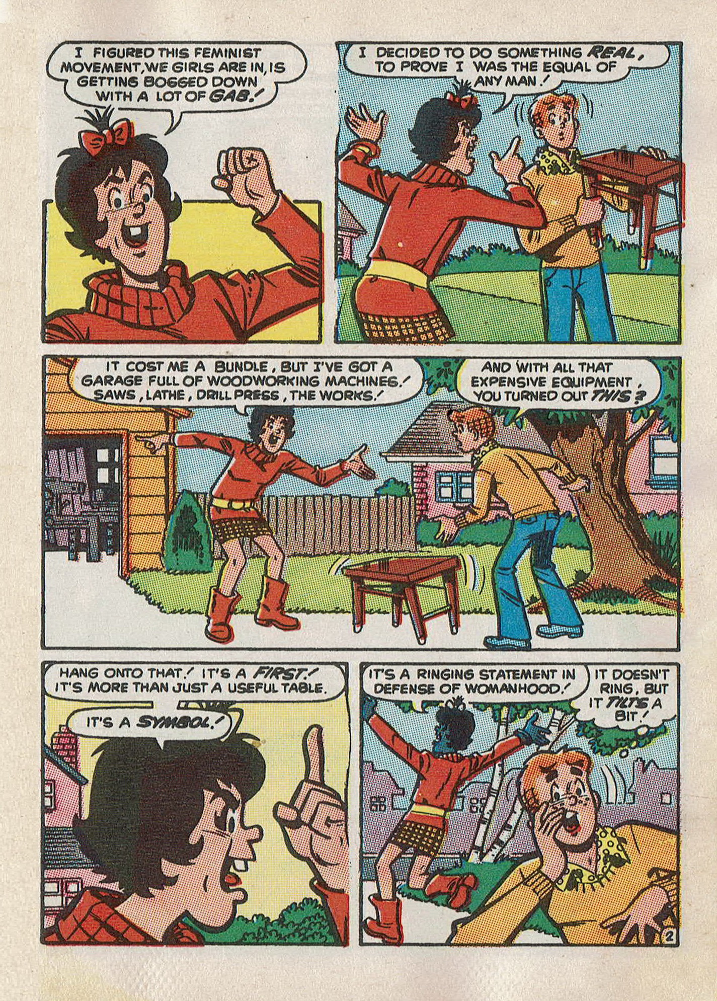 Read online Jughead Jones Comics Digest comic -  Issue #60 - 51
