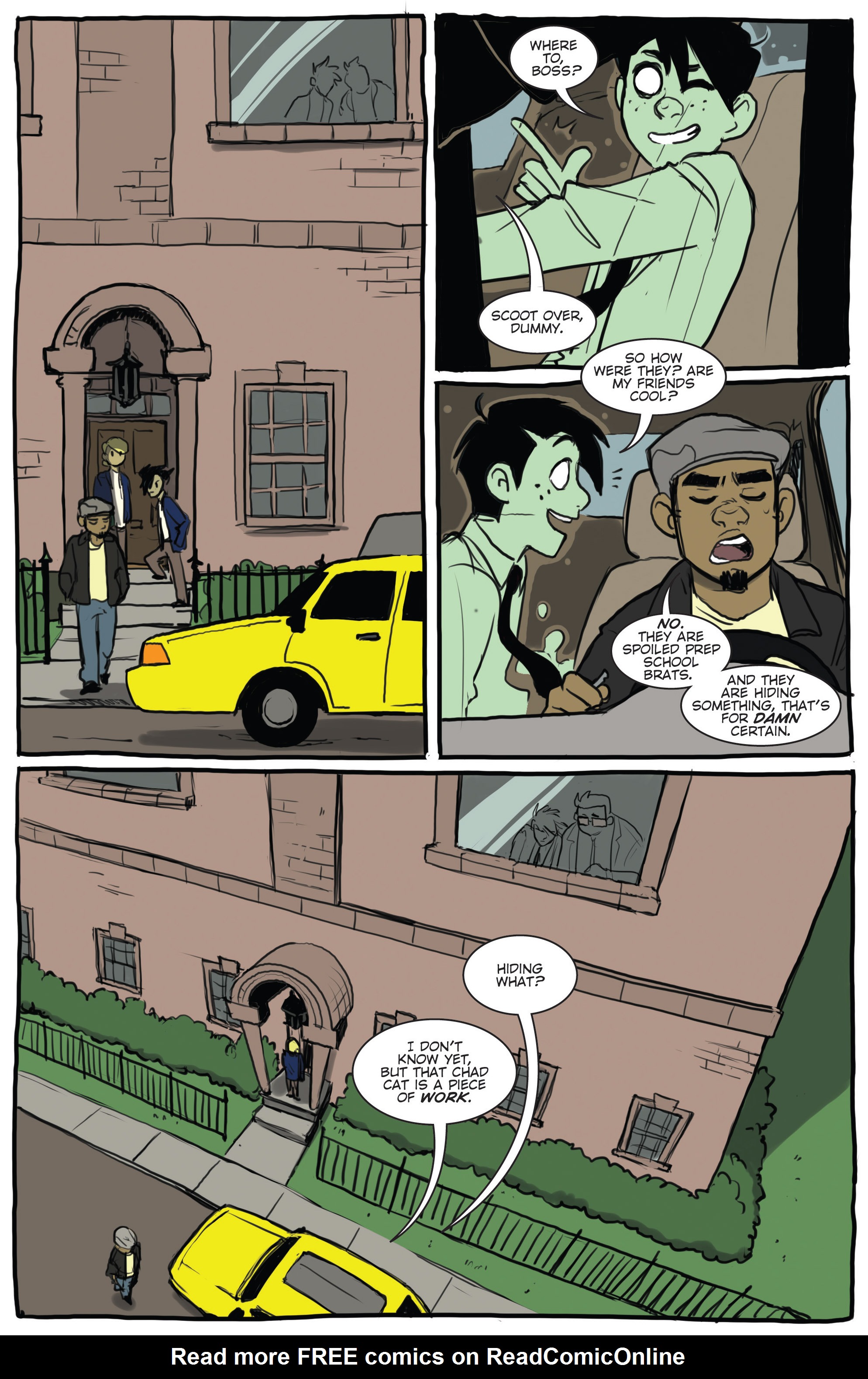 Read online Cyrus Perkins and the Haunted Taxicab comic -  Issue # TPB - 72