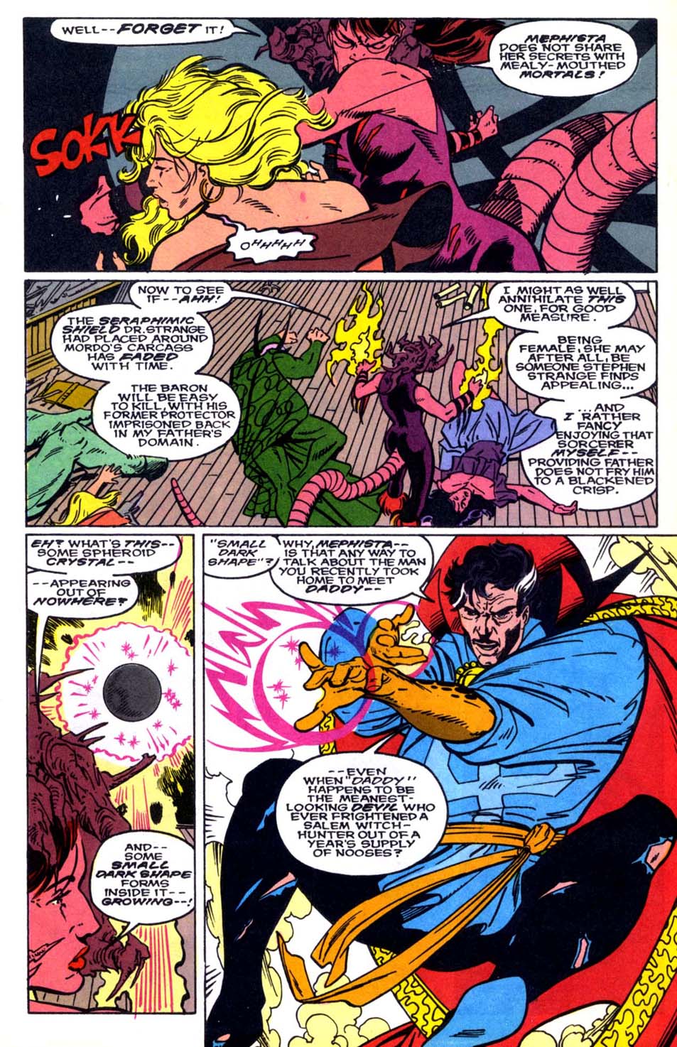 Read online Doctor Strange: Sorcerer Supreme comic -  Issue #8 - 9