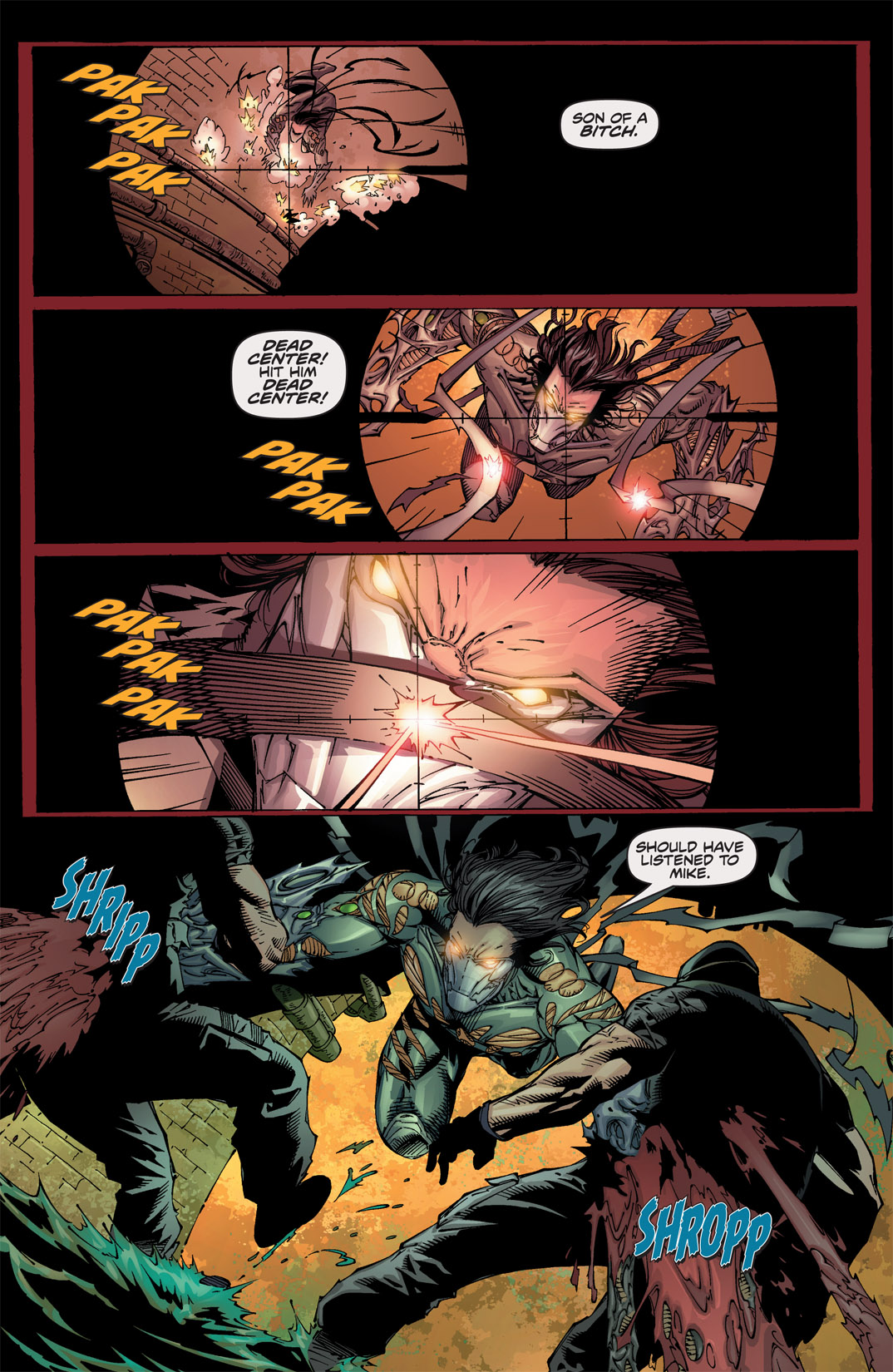 Read online The Darkness (2007) comic -  Issue #91 - 10