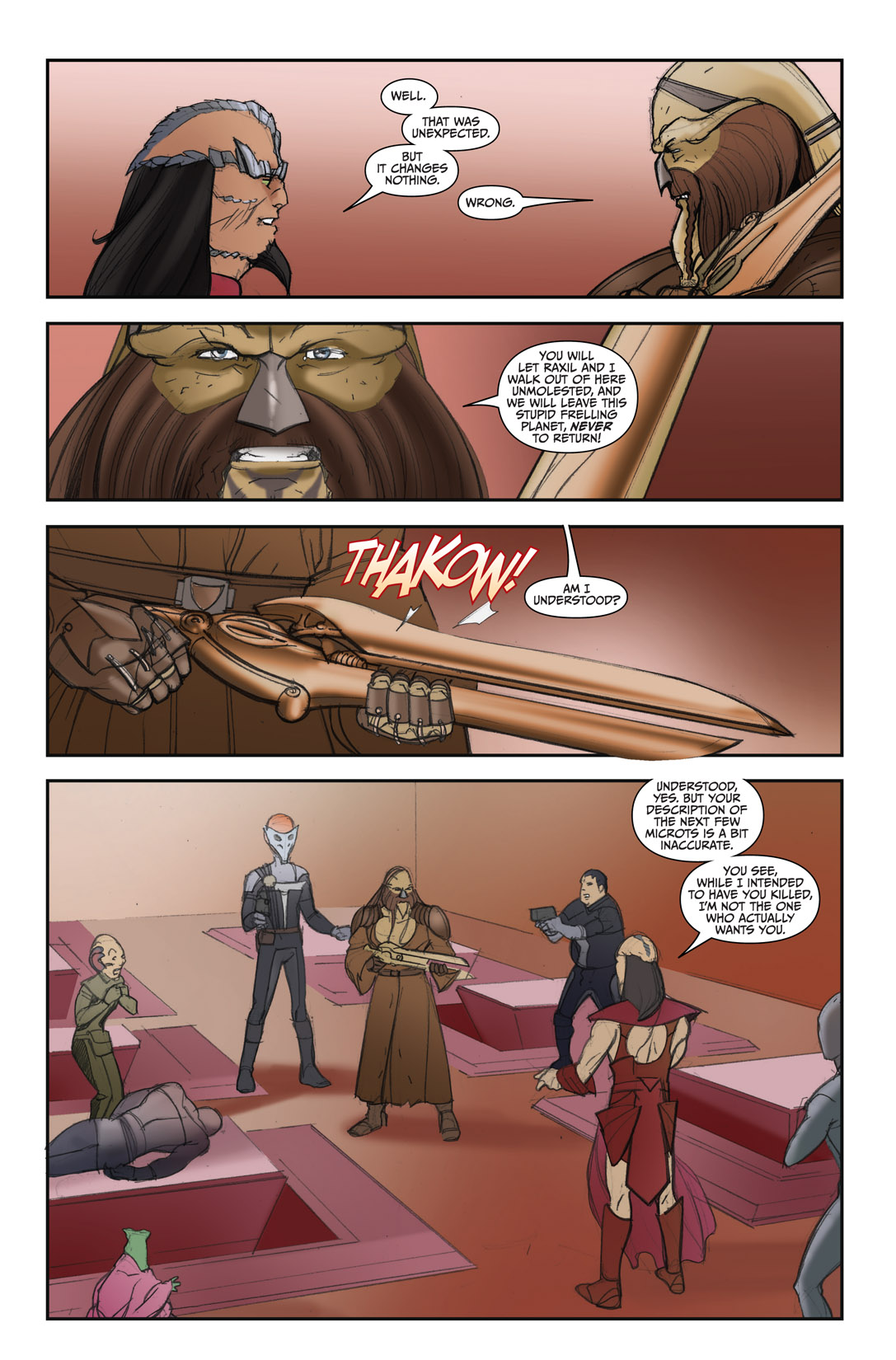 Read online Farscape: D'Argo's Quest comic -  Issue #4 - 18