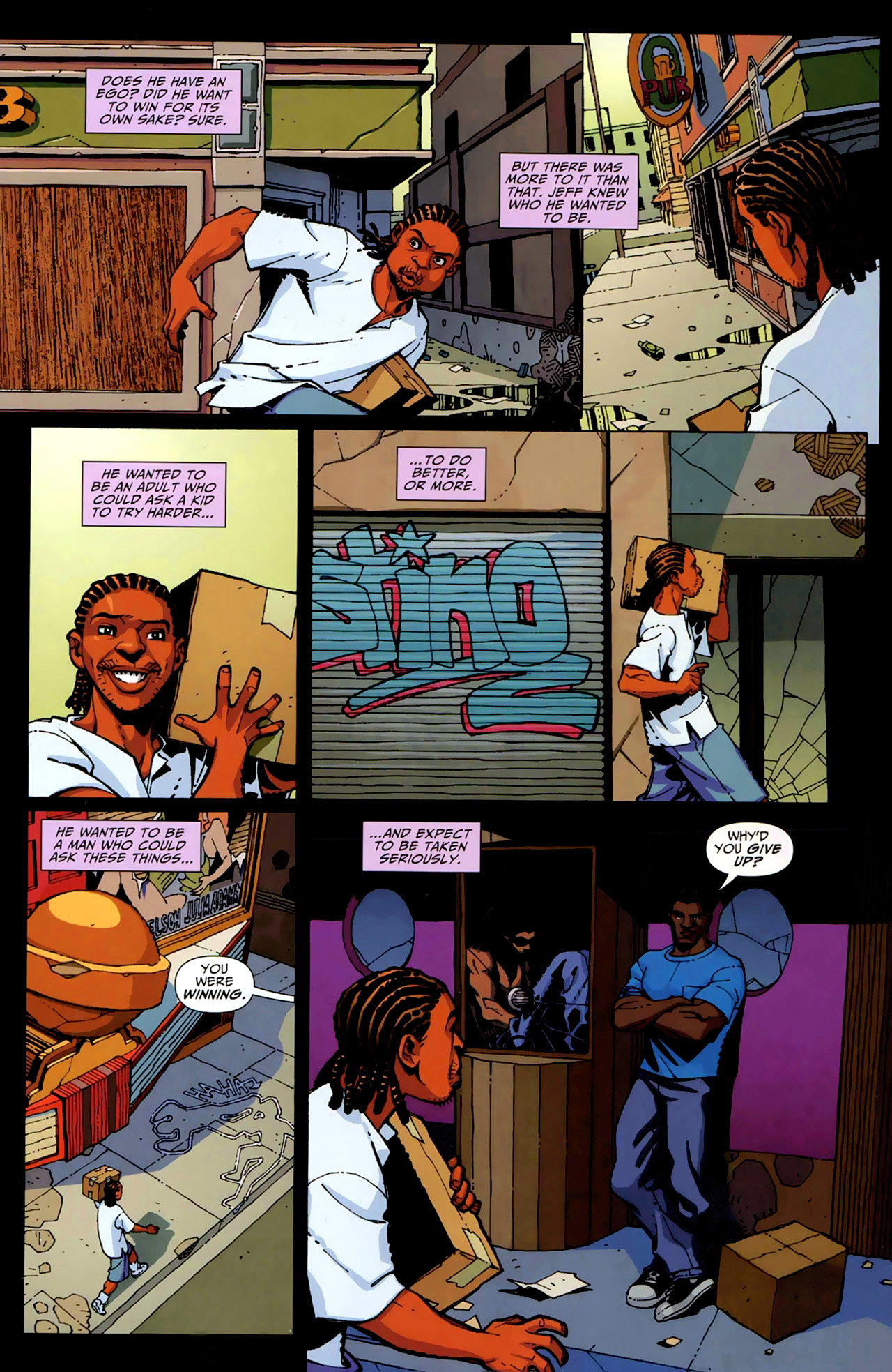 Read online Black Lightning: Year One comic -  Issue #1 - 16