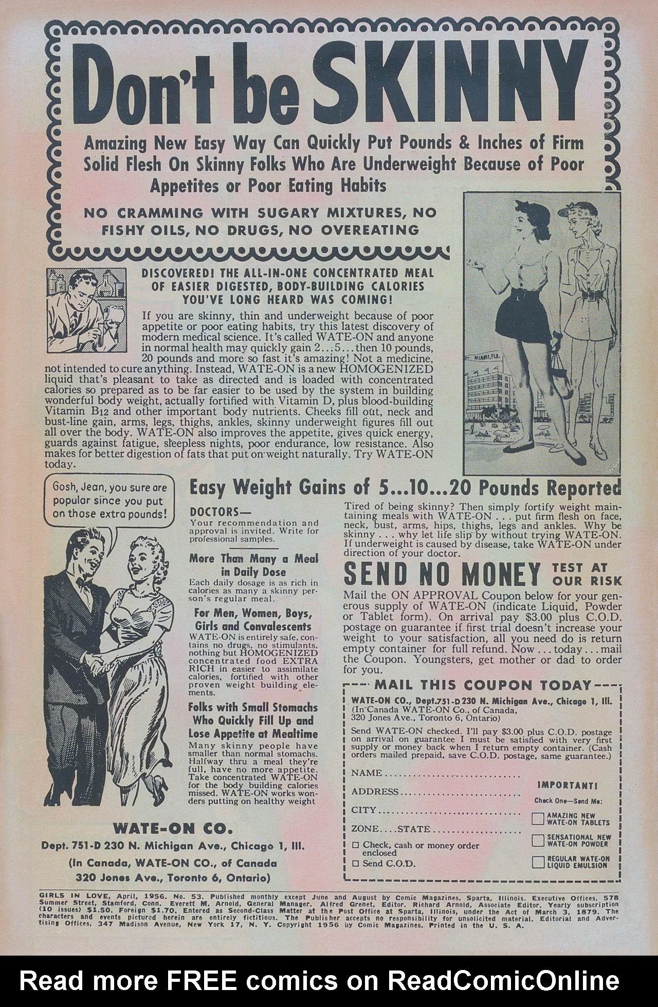 Read online Girls in Love (1955) comic -  Issue #53 - 2