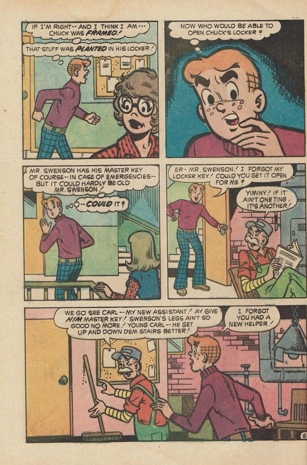 Read online Archie at Riverdale High (1972) comic -  Issue #14 - 31