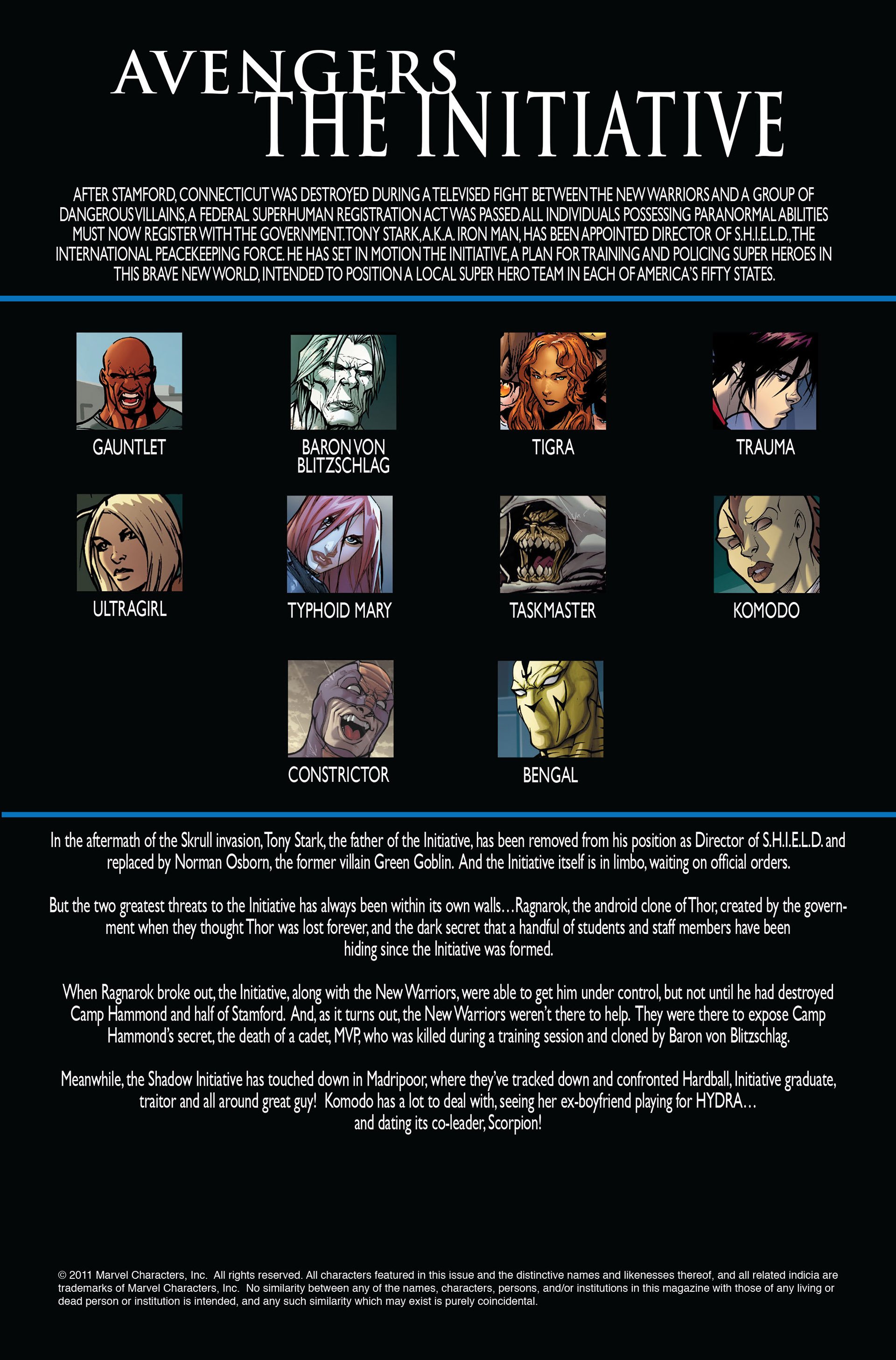 Read online Avengers: The Initiative comic -  Issue #23 - 2
