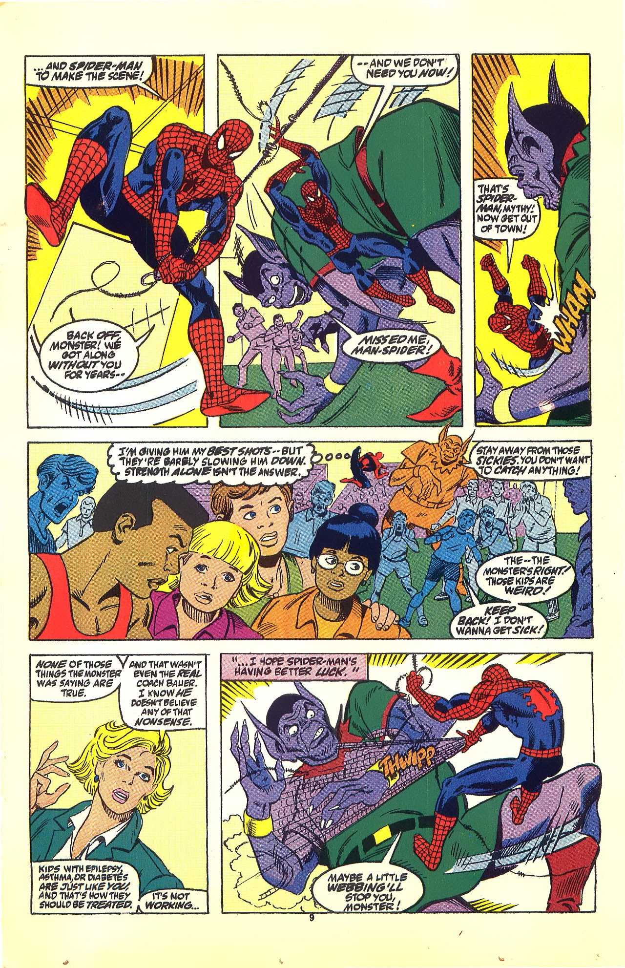 Read online Spider-Man Battles The Myth Monster comic -  Issue # Full - 11