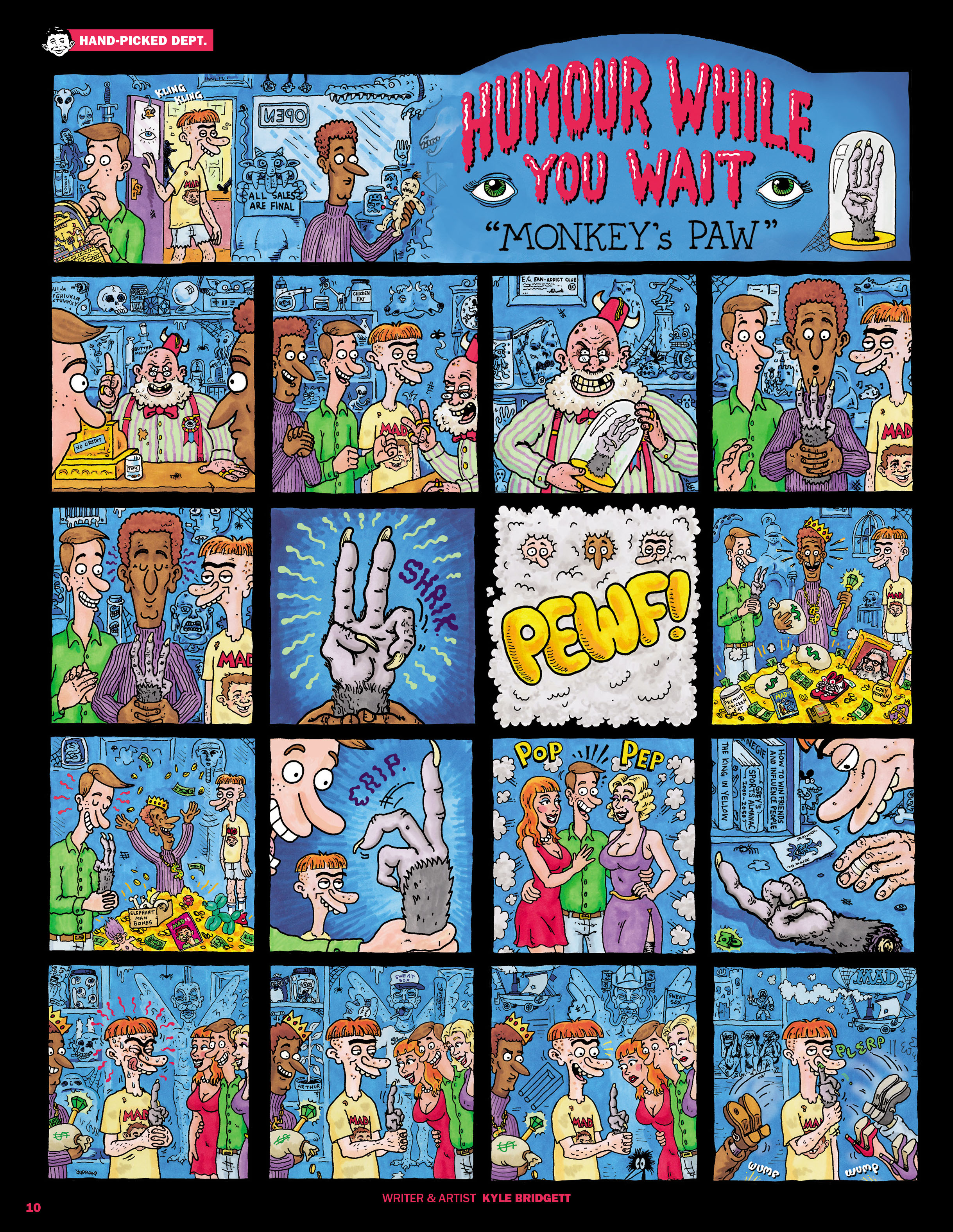 Read online MAD Magazine comic -  Issue #10 - 8