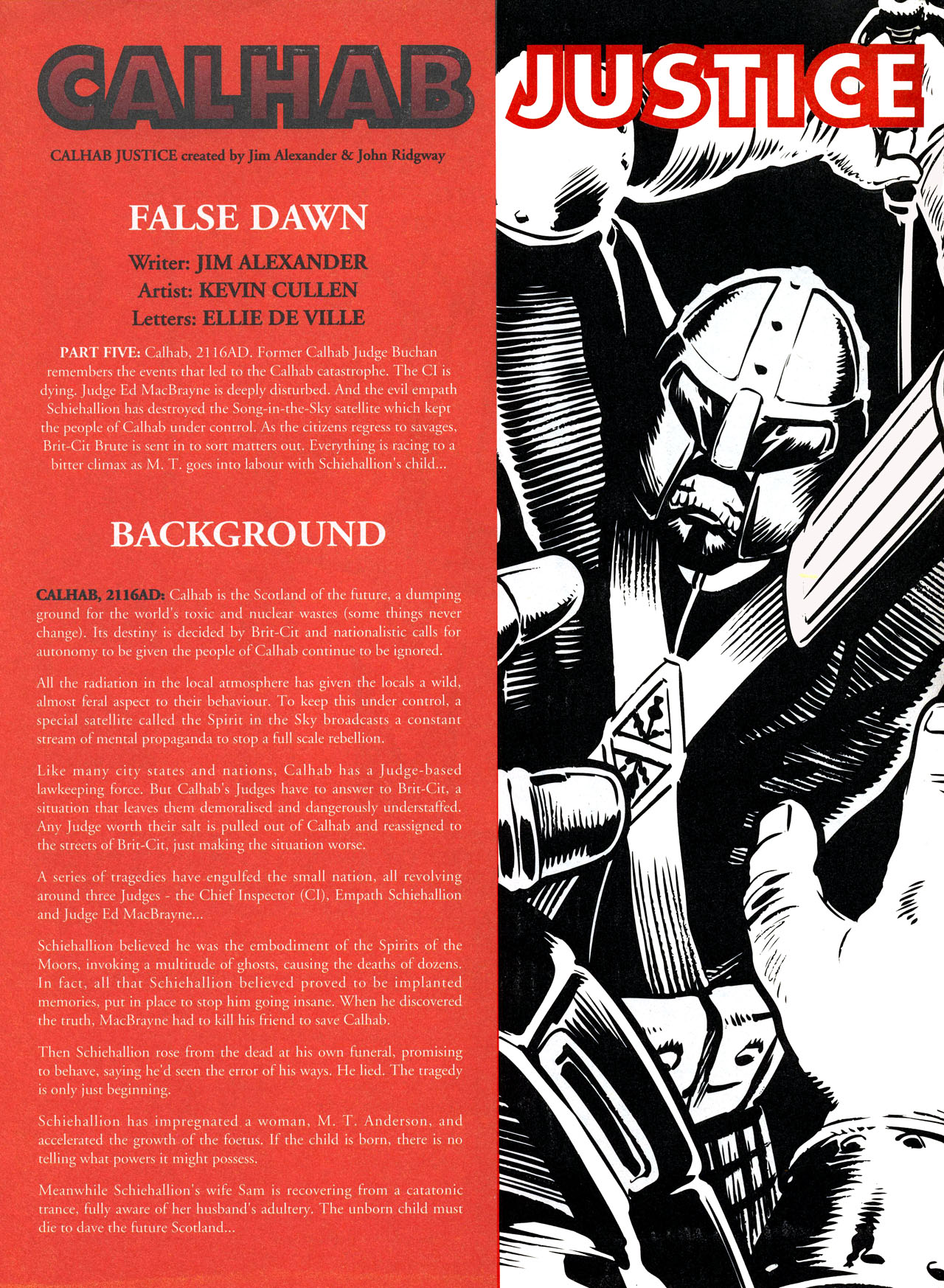 Read online Judge Dredd: The Megazine (vol. 2) comic -  Issue #71 - 28