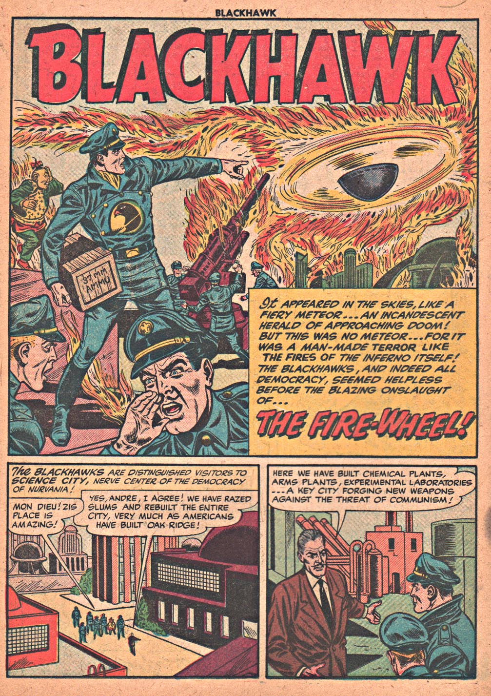 Read online Blackhawk (1957) comic -  Issue #85 - 18