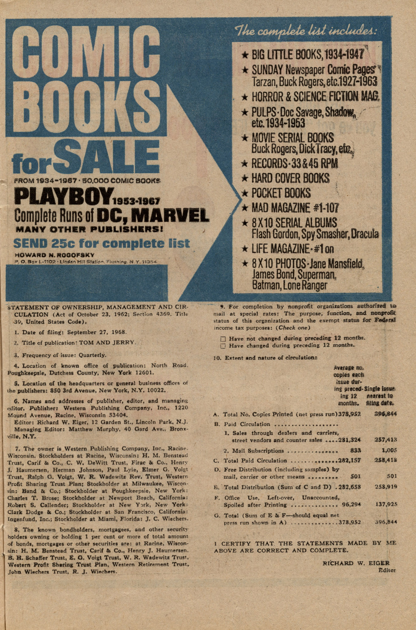 Read online Tom and Jerry comic -  Issue #244 - 33