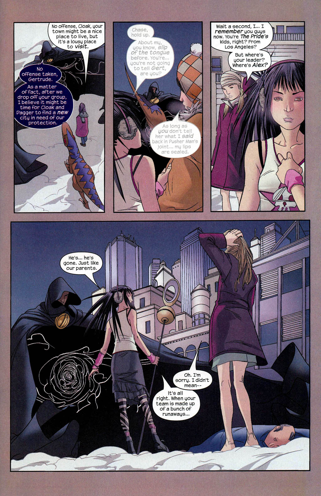 Read online Runaways (2005) comic -  Issue #12 - 23