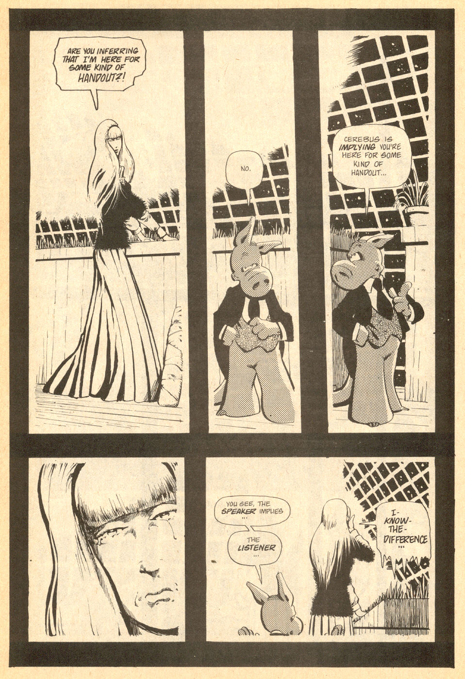 Read online Cerebus comic -  Issue #36 - 14