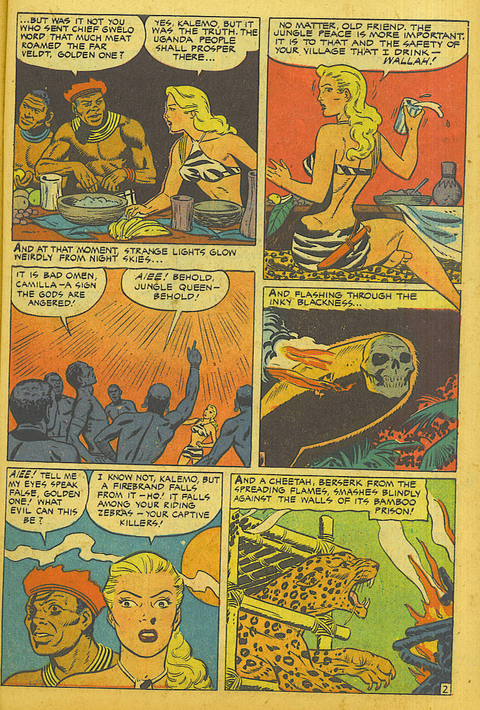 Read online Jungle Comics comic -  Issue #136 - 42