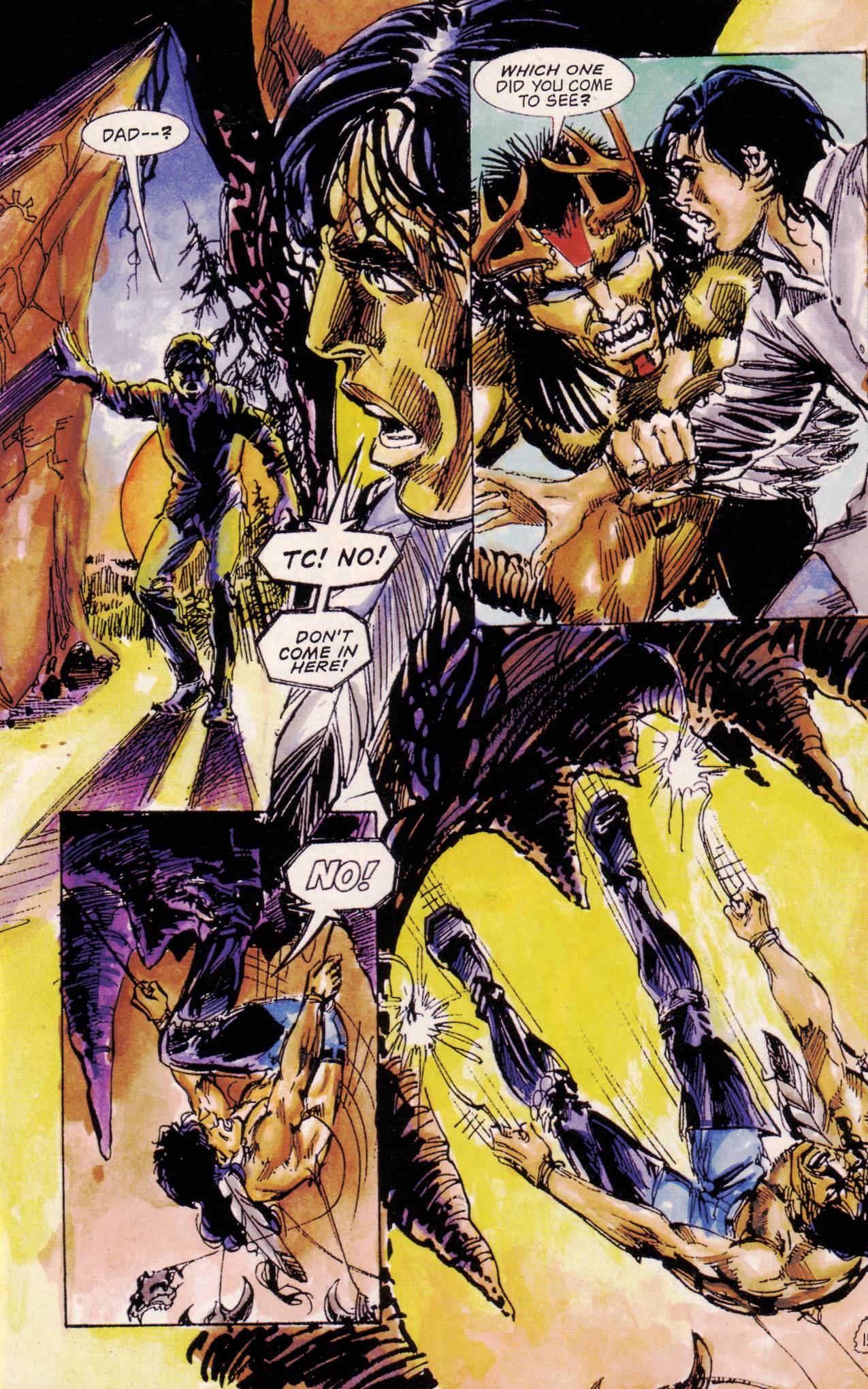 Read online Shaman's Tears comic -  Issue #11 - 12