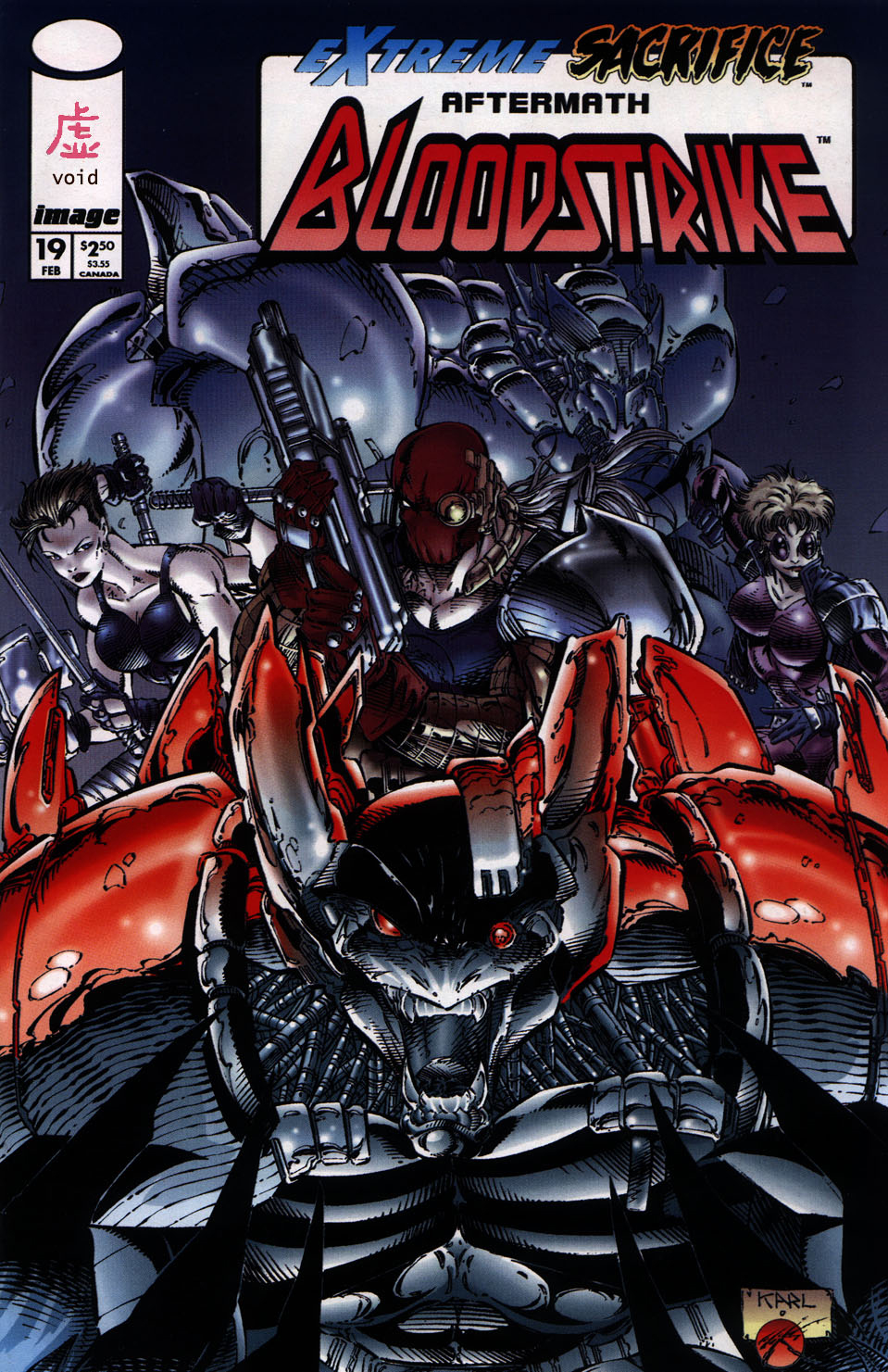 Read online Bloodstrike (1993) comic -  Issue #19 - 1