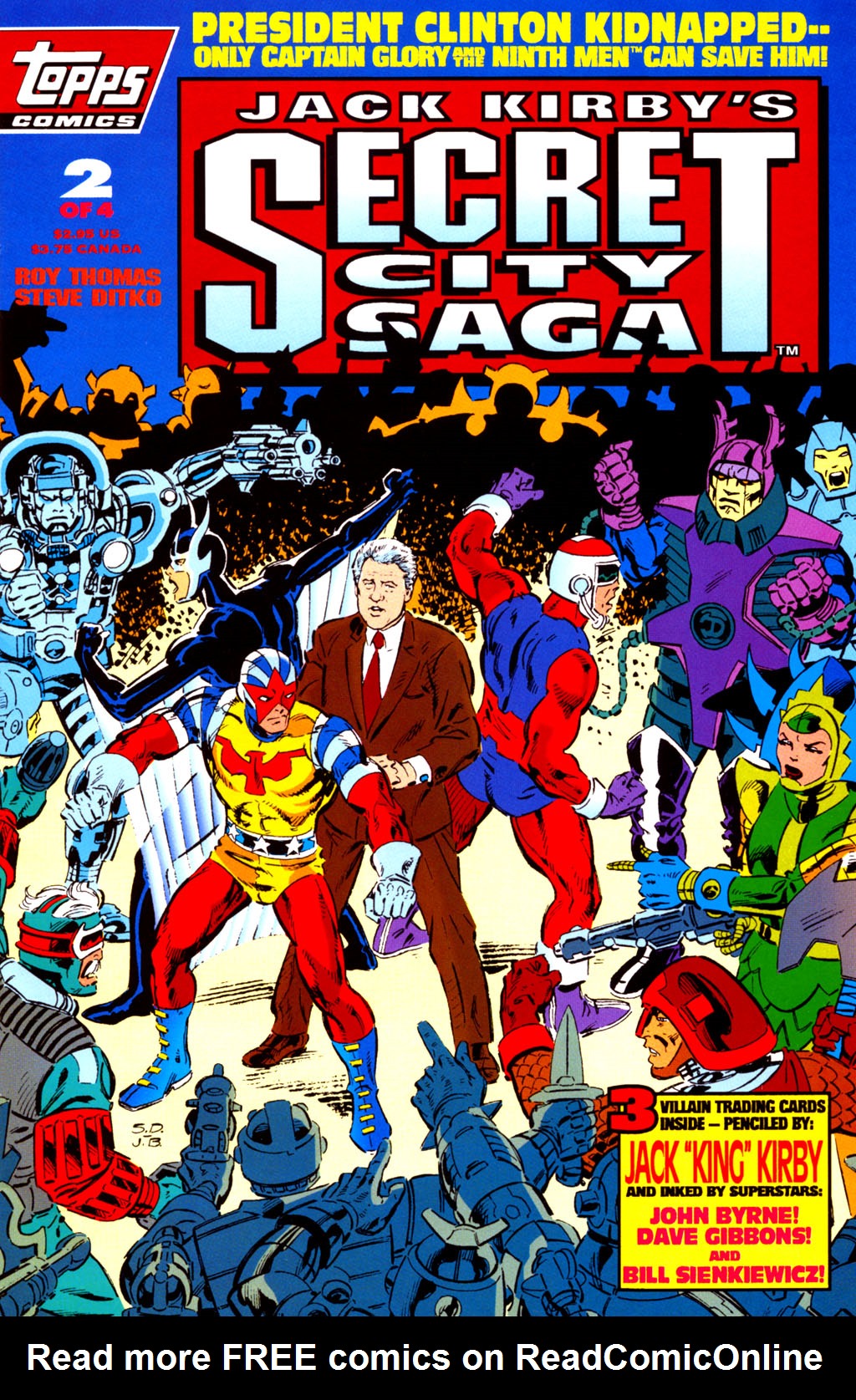 Read online Jack Kirby's Secret City Saga comic -  Issue #2 - 1