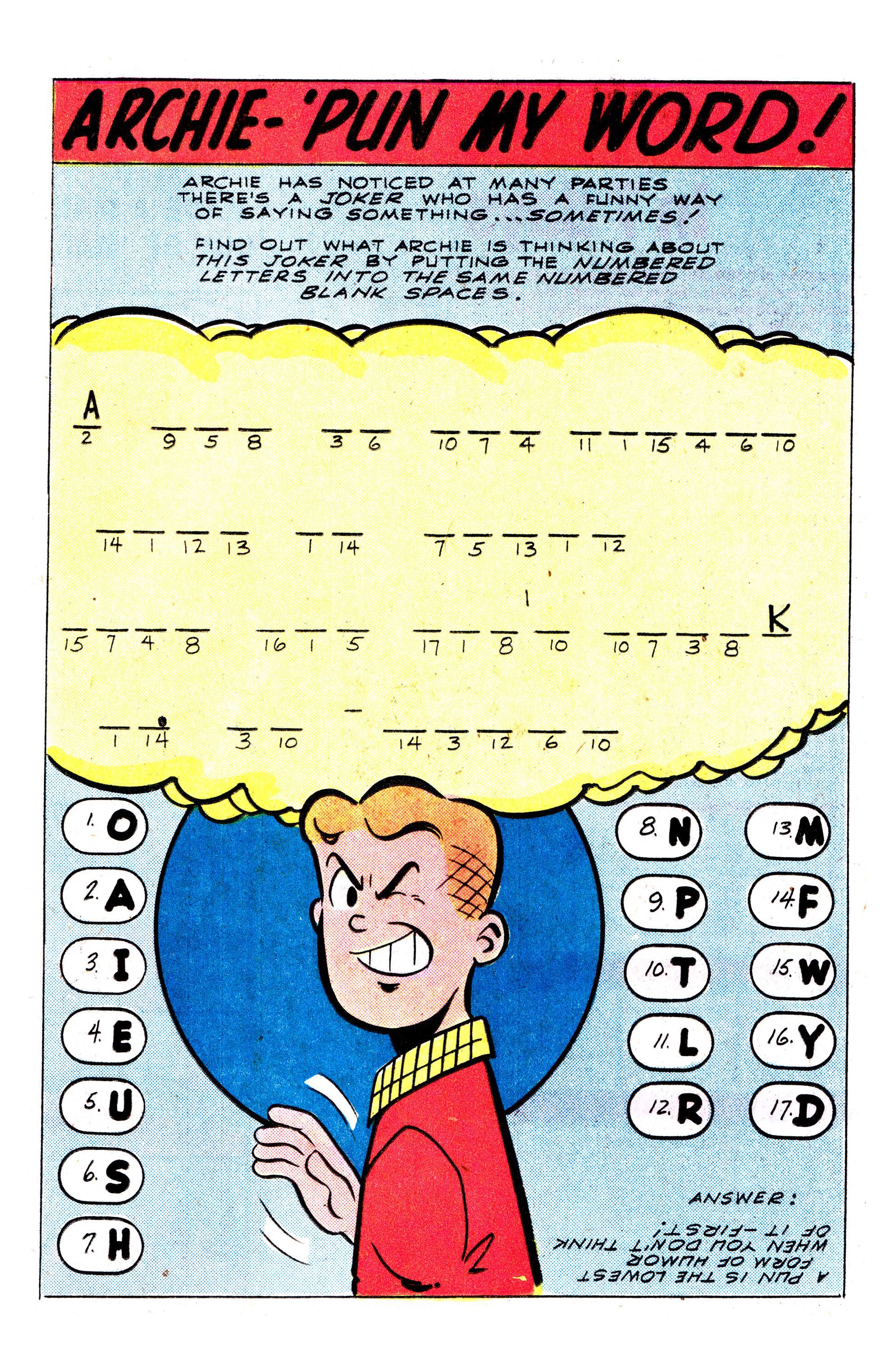 Read online Archie (1960) comic -  Issue #302 - 9