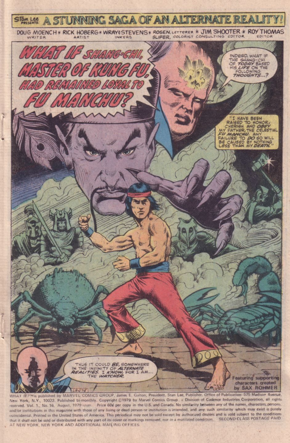 Read online What If? (1977) comic -  Issue #16 - Shang Chi Master of Kung Fu fought on The side of Fu Manchu - 2