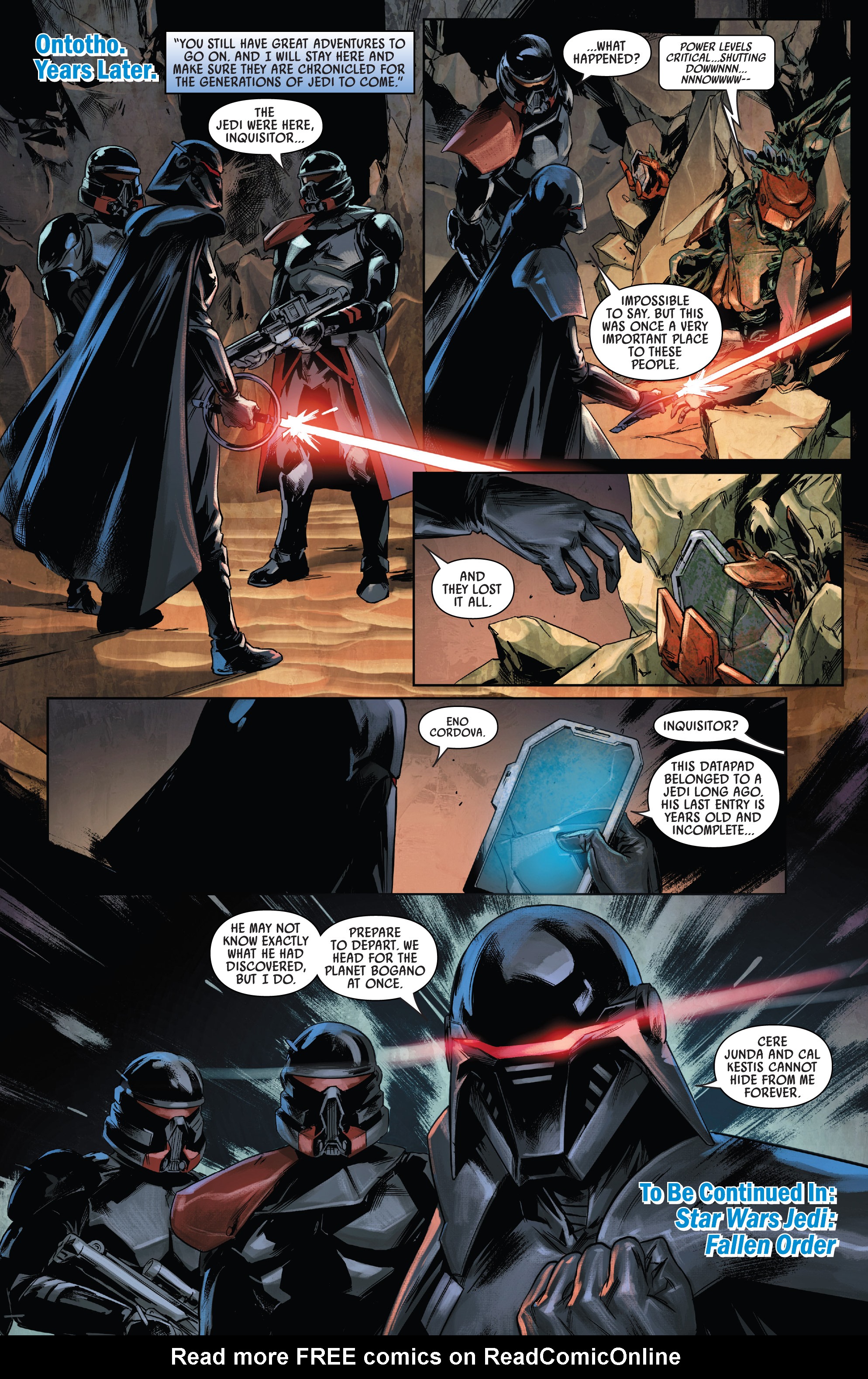 Read online Star Wars: Jedi Fallen Order–Dark Temple comic -  Issue #5 - 22