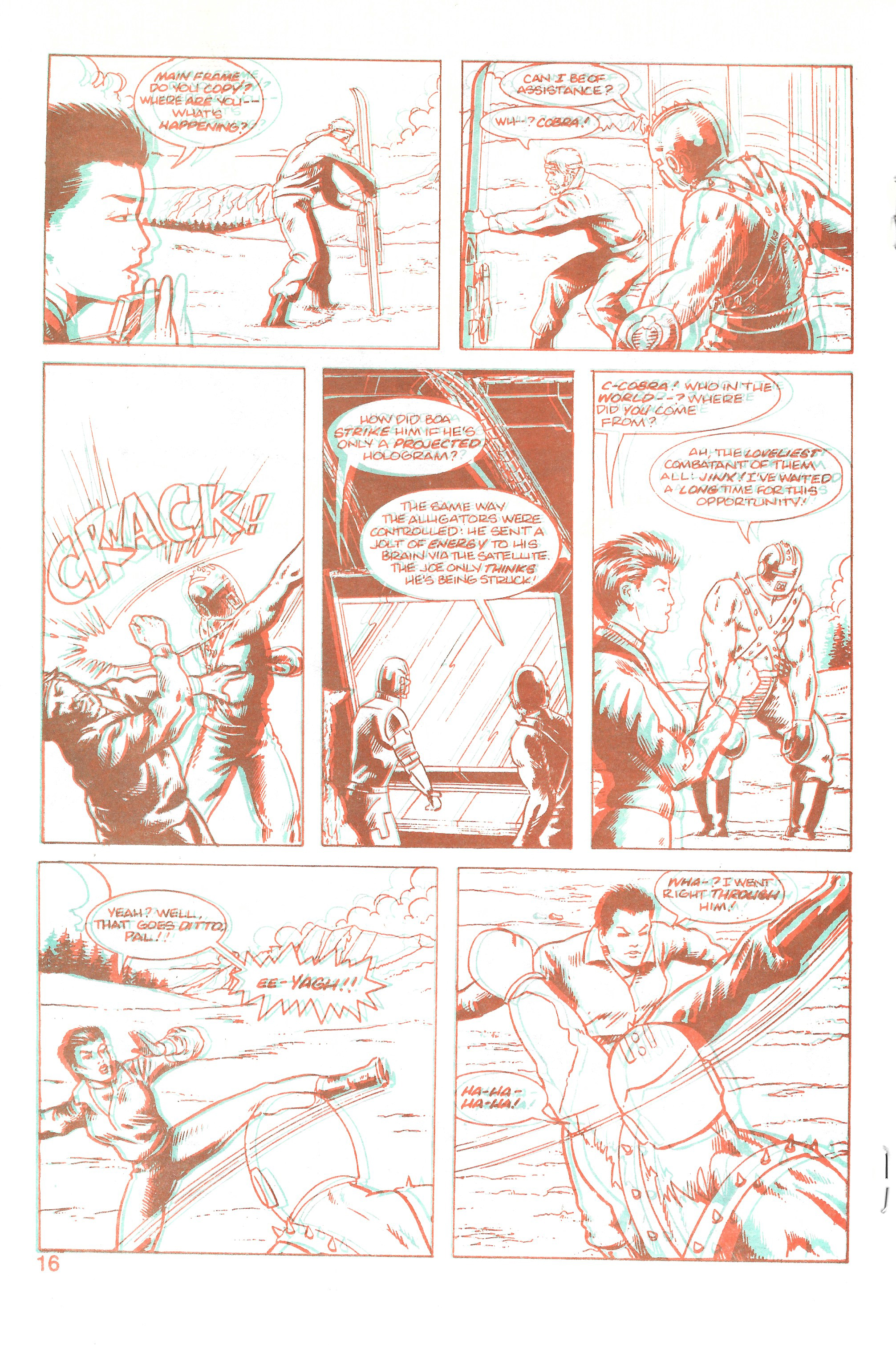 Read online Blackthorne 3-D Series comic -  Issue #39 - 18