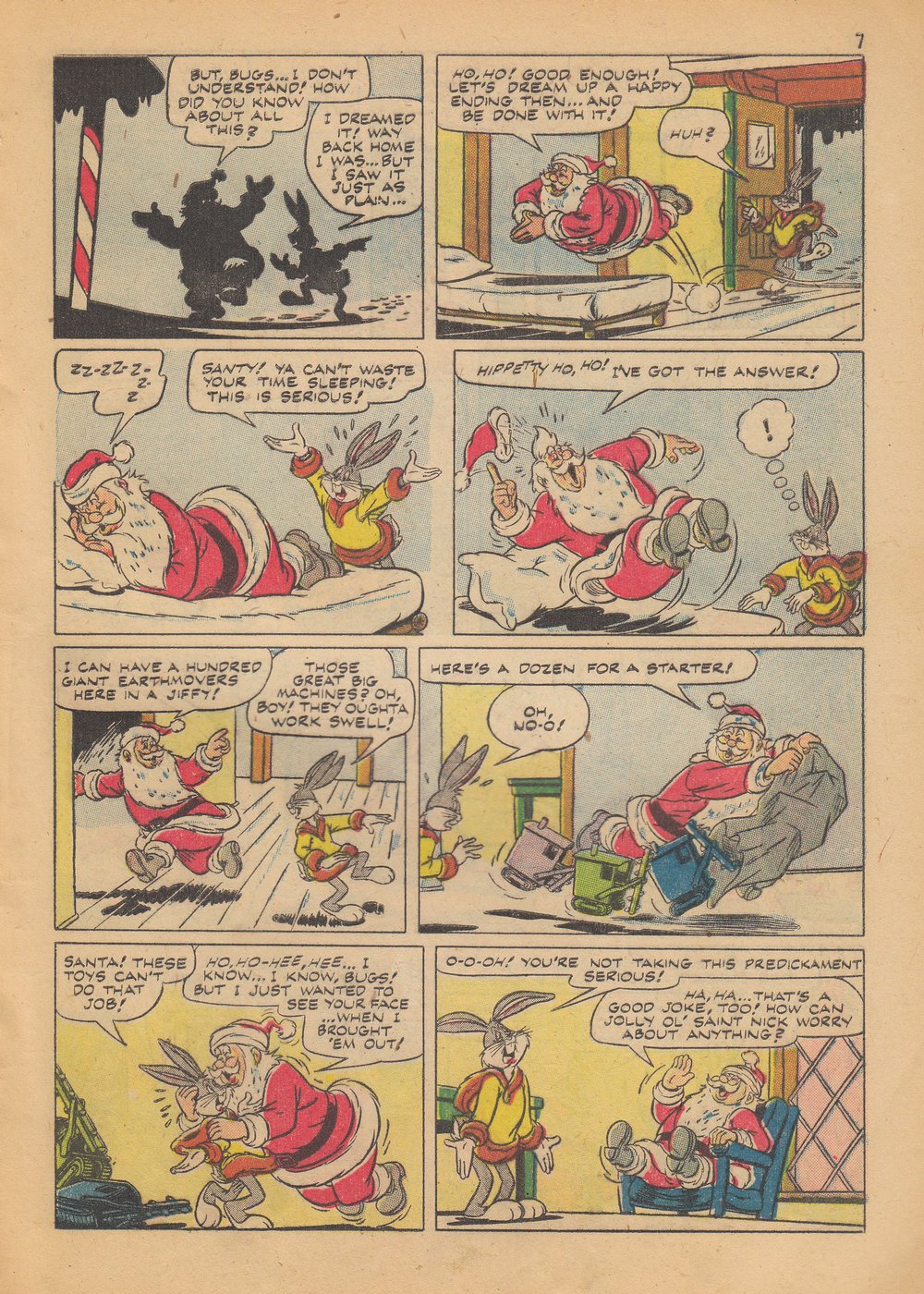 Read online Bugs Bunny's Christmas Funnies comic -  Issue # TPB 4 - 9