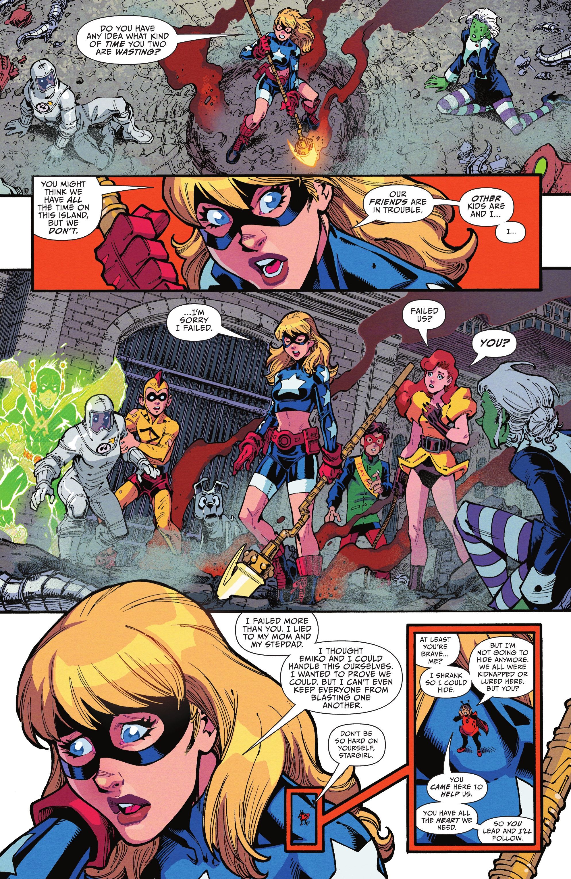 Read online Stargirl: The Lost Children comic -  Issue #5 - 10