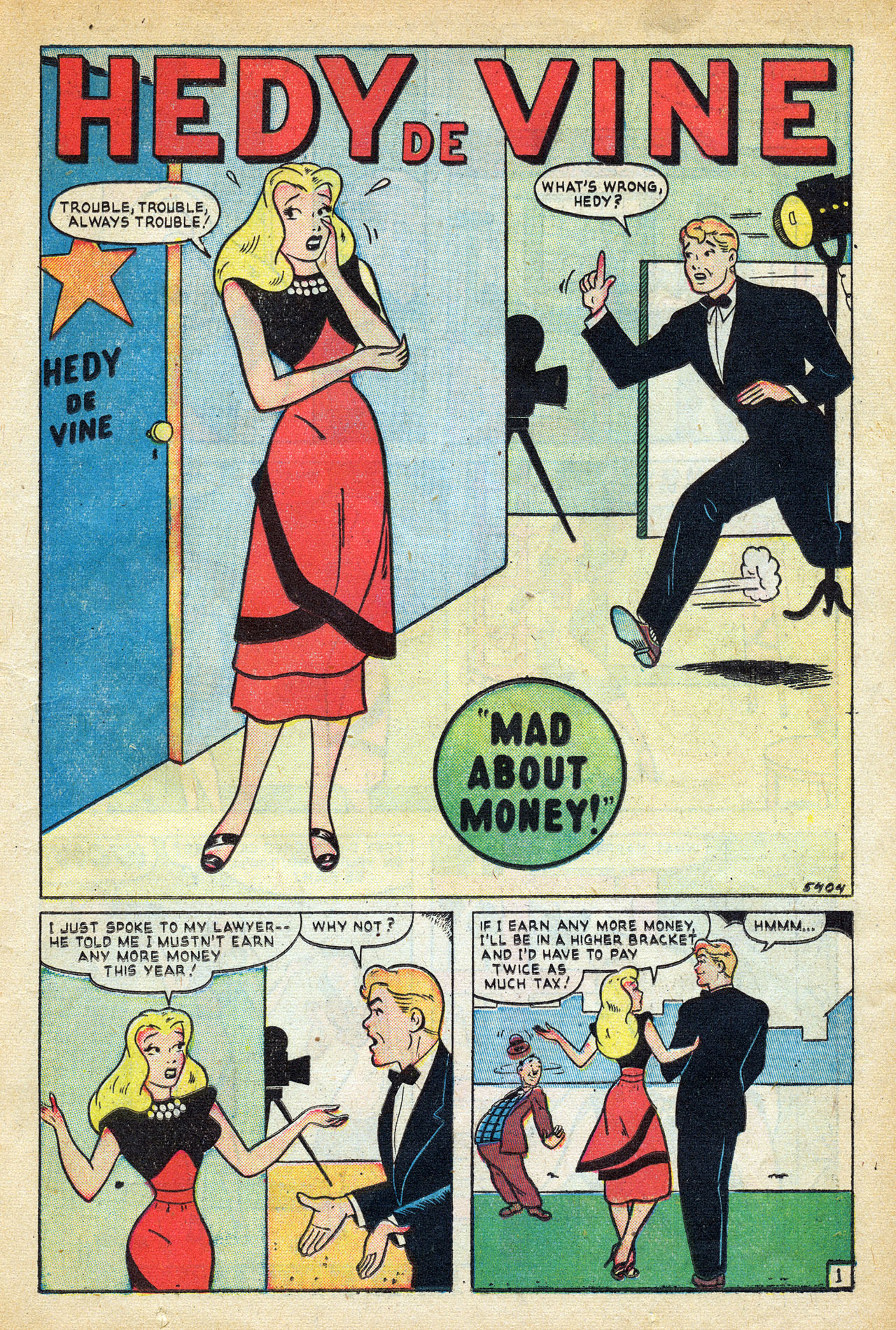 Read online Nellie The Nurse (1945) comic -  Issue #20 - 19