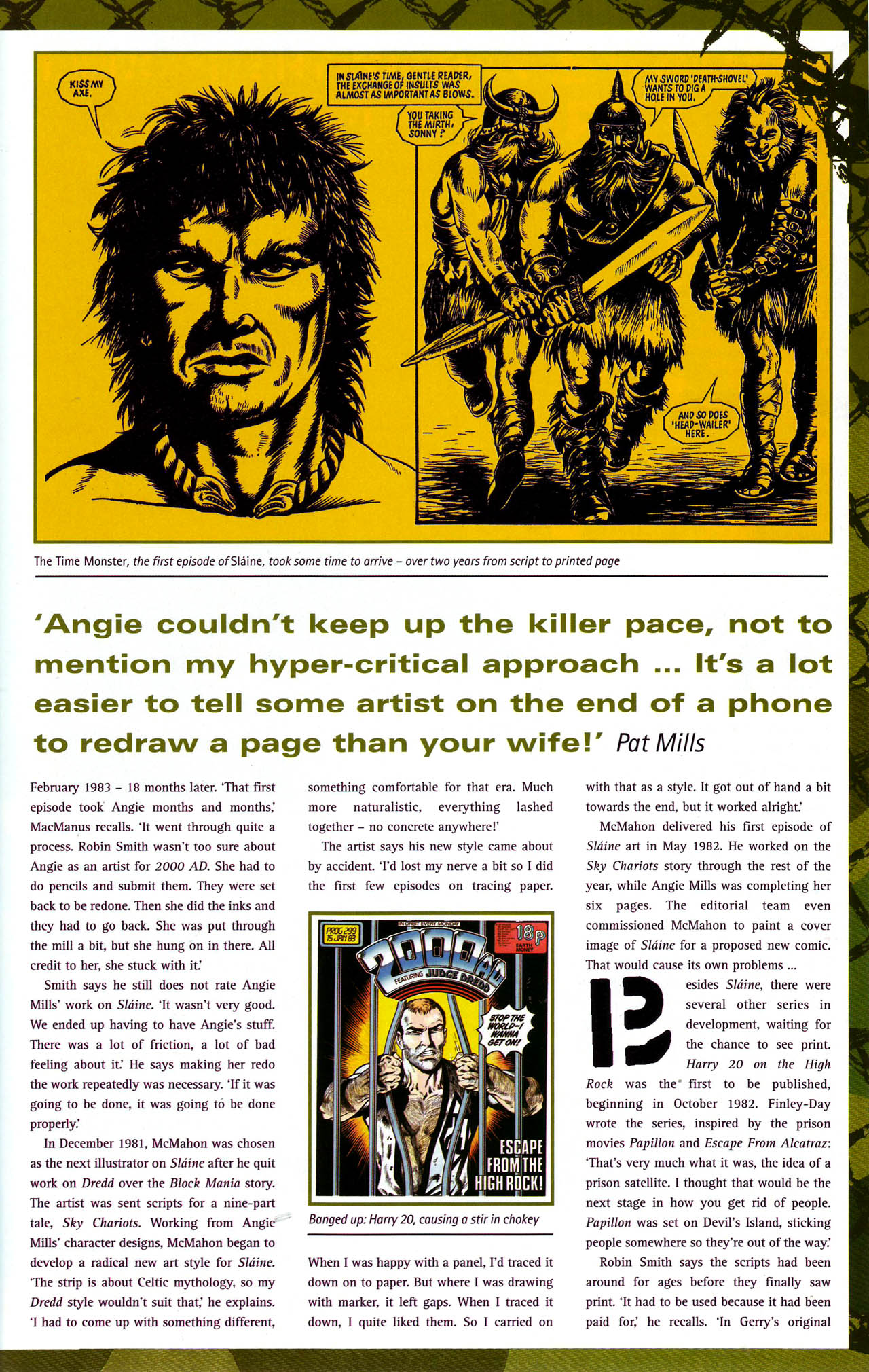 Read online Judge Dredd Megazine (vol. 4) comic -  Issue #13 - 57