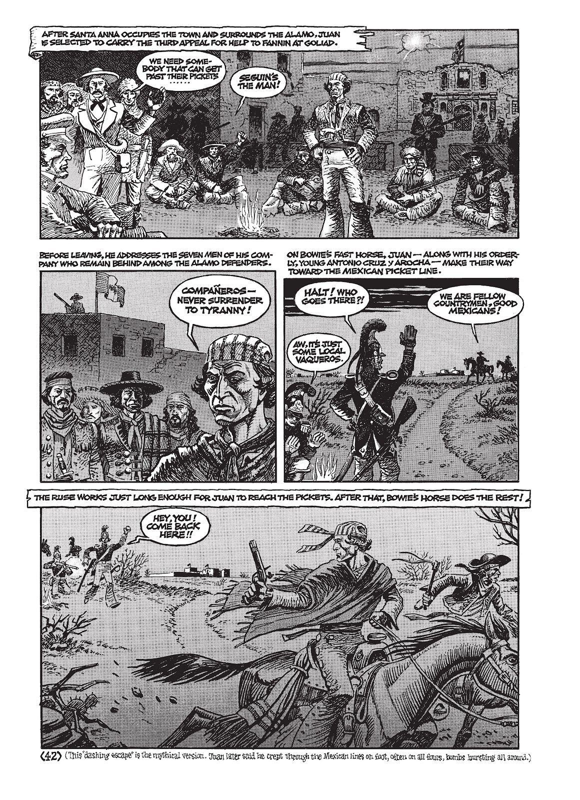 Jack Jackson's American History: Los Tejanos and Lost Cause issue TPB (Part 1) - Page 46