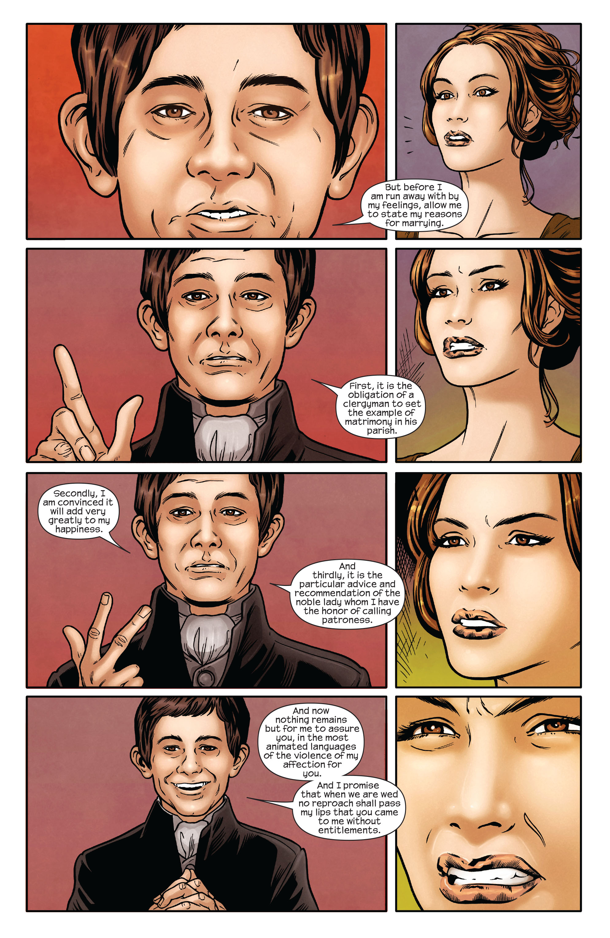 Read online Pride & Prejudice (2009) comic -  Issue #2 - 17