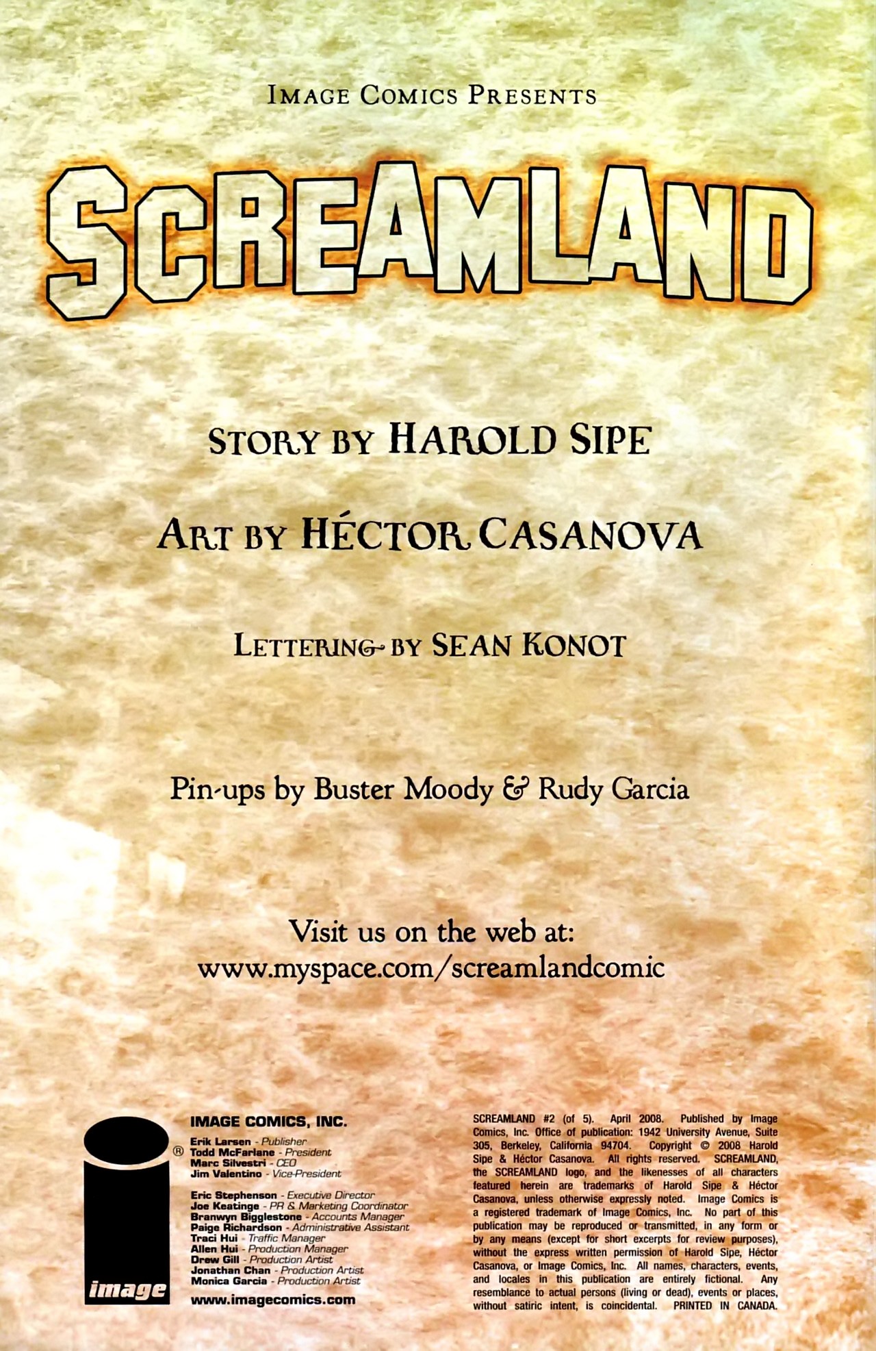Read online Screamland comic -  Issue #2 - 2