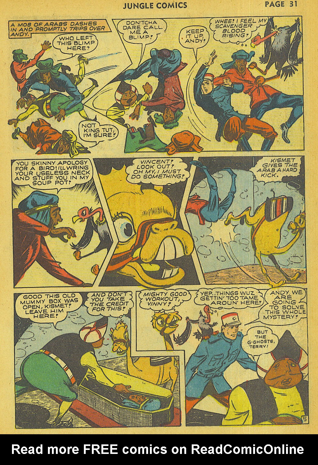 Read online Jungle Comics comic -  Issue #27 - 33