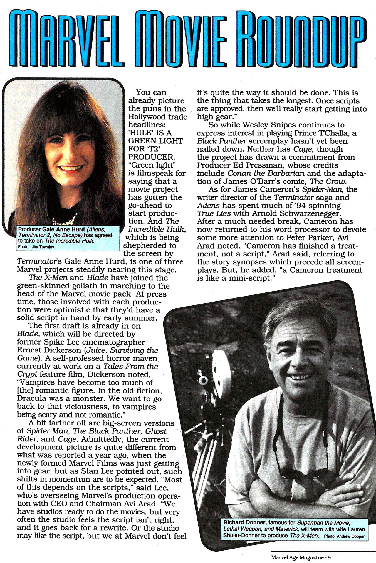 Read online Marvel Age comic -  Issue #139 - 11