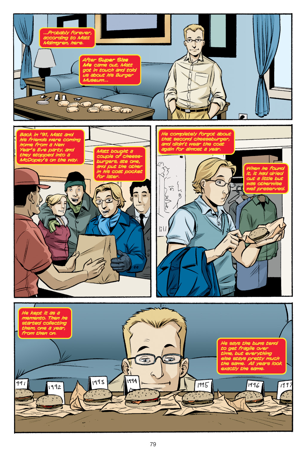 Read online Supersized: Strange Tales from a Fast-Food Culture comic -  Issue # TPB - 80