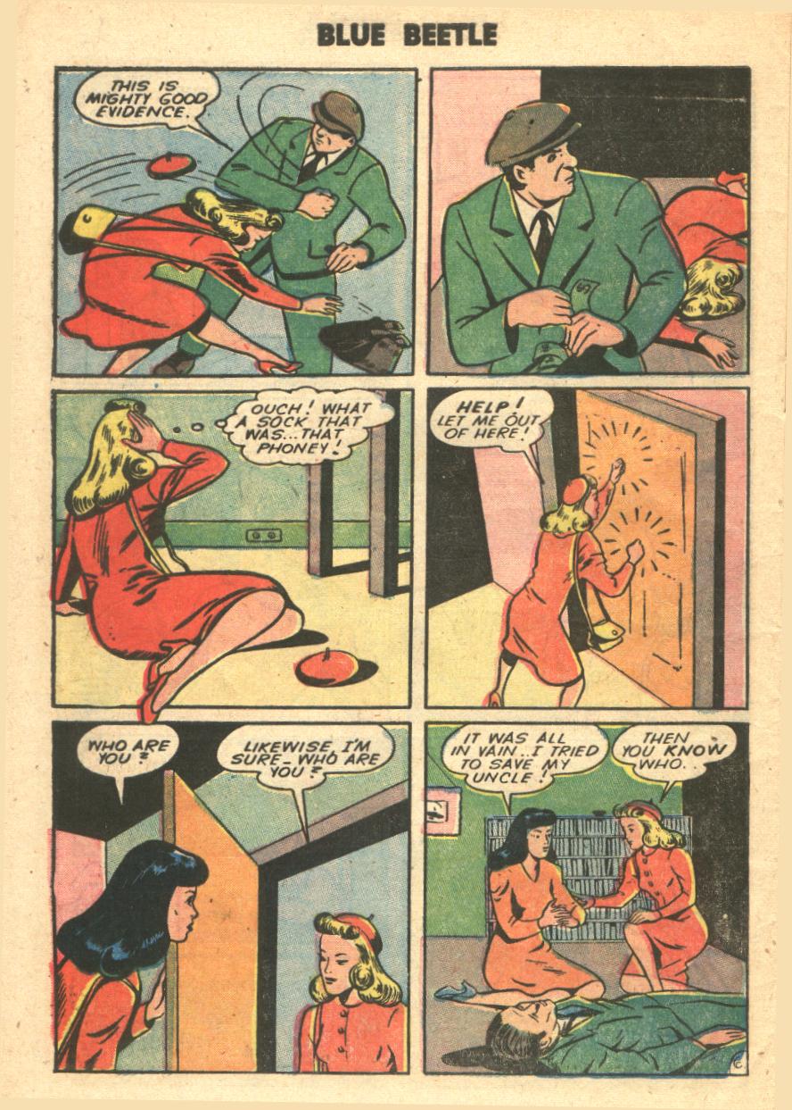 Read online Blue Beetle (1955) comic -  Issue #21 - 28