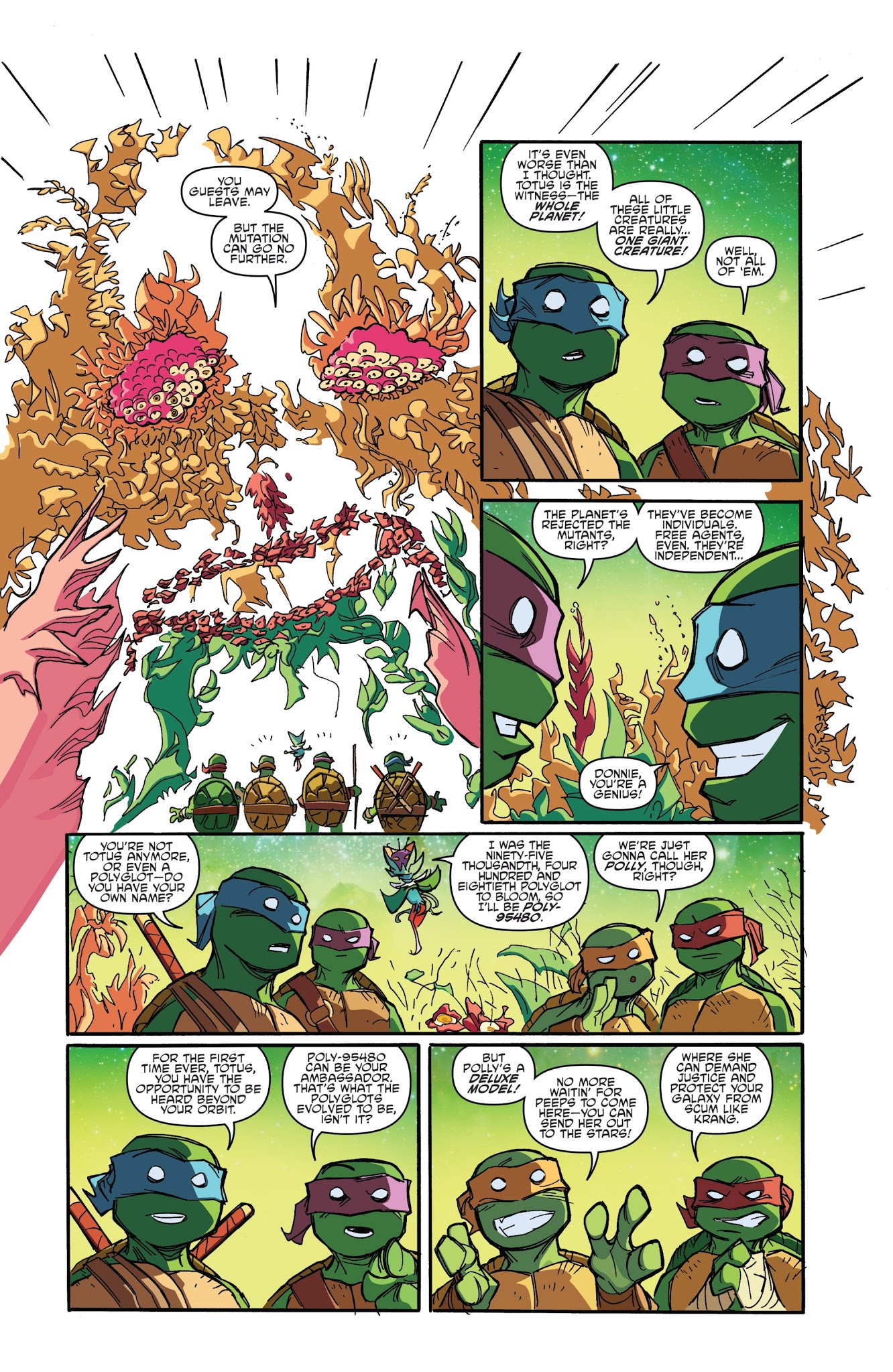 Read online Teenage Mutant Ninja Turtles: Dimension X comic -  Issue #5 - 20