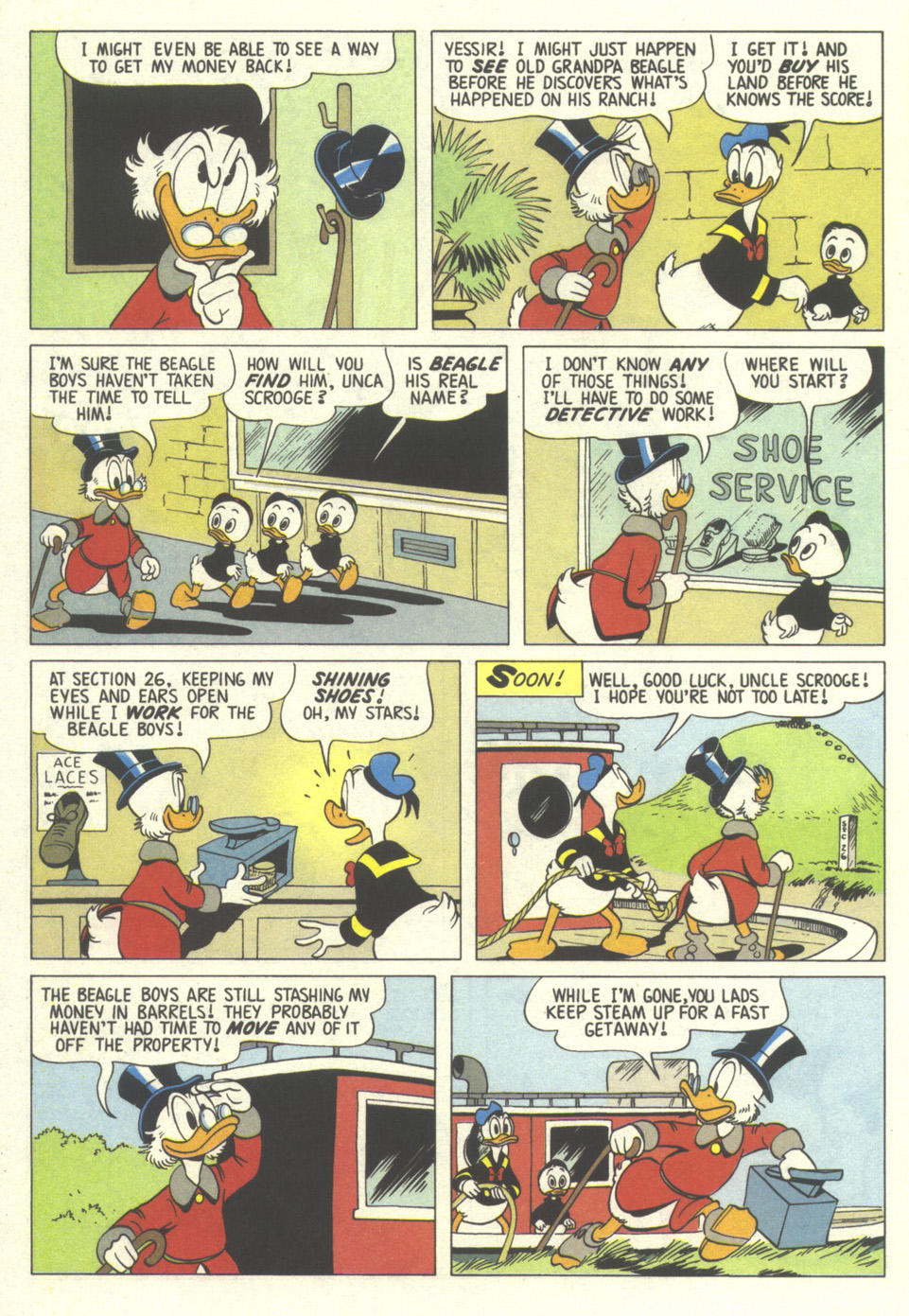 Read online Walt Disney's Uncle Scrooge Adventures comic -  Issue #25 - 26