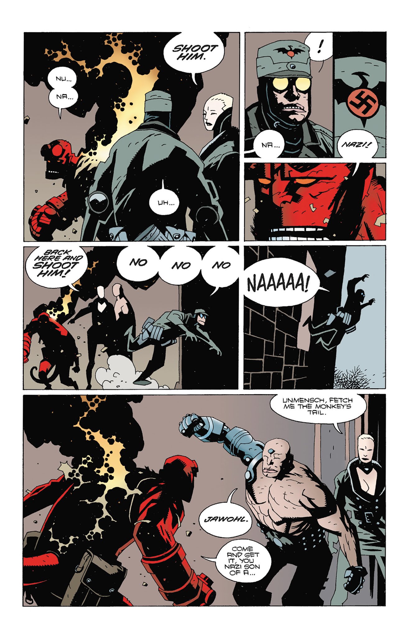 Read online Hellboy: Wake the Devil comic -  Issue # _TPB - 35