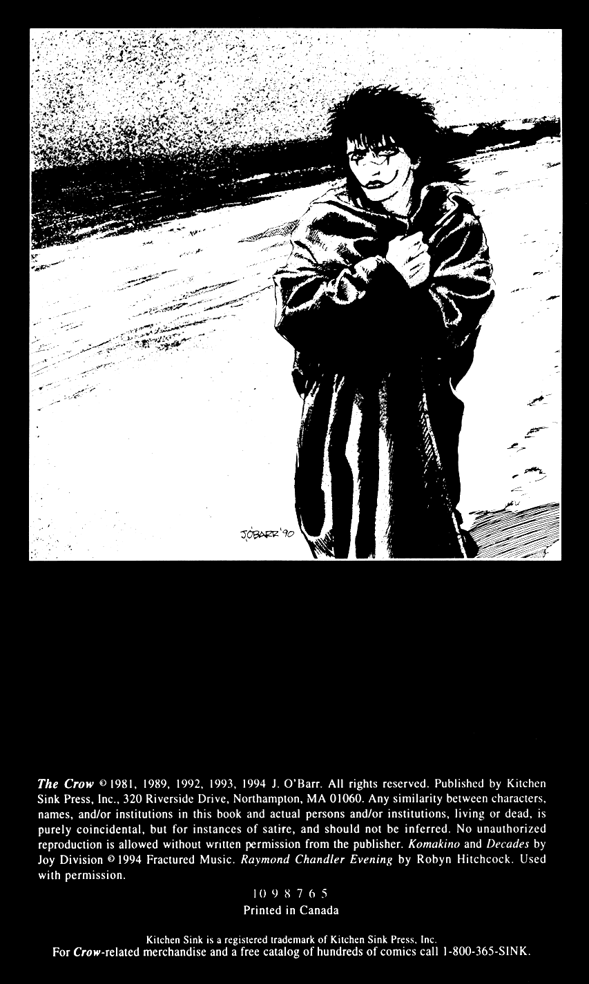Read online The Crow (1989) comic -  Issue # TPB - 5